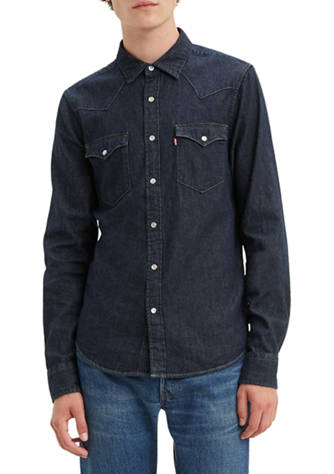 Levi's® Standard Red Cast Rinse Classic Western Shirt