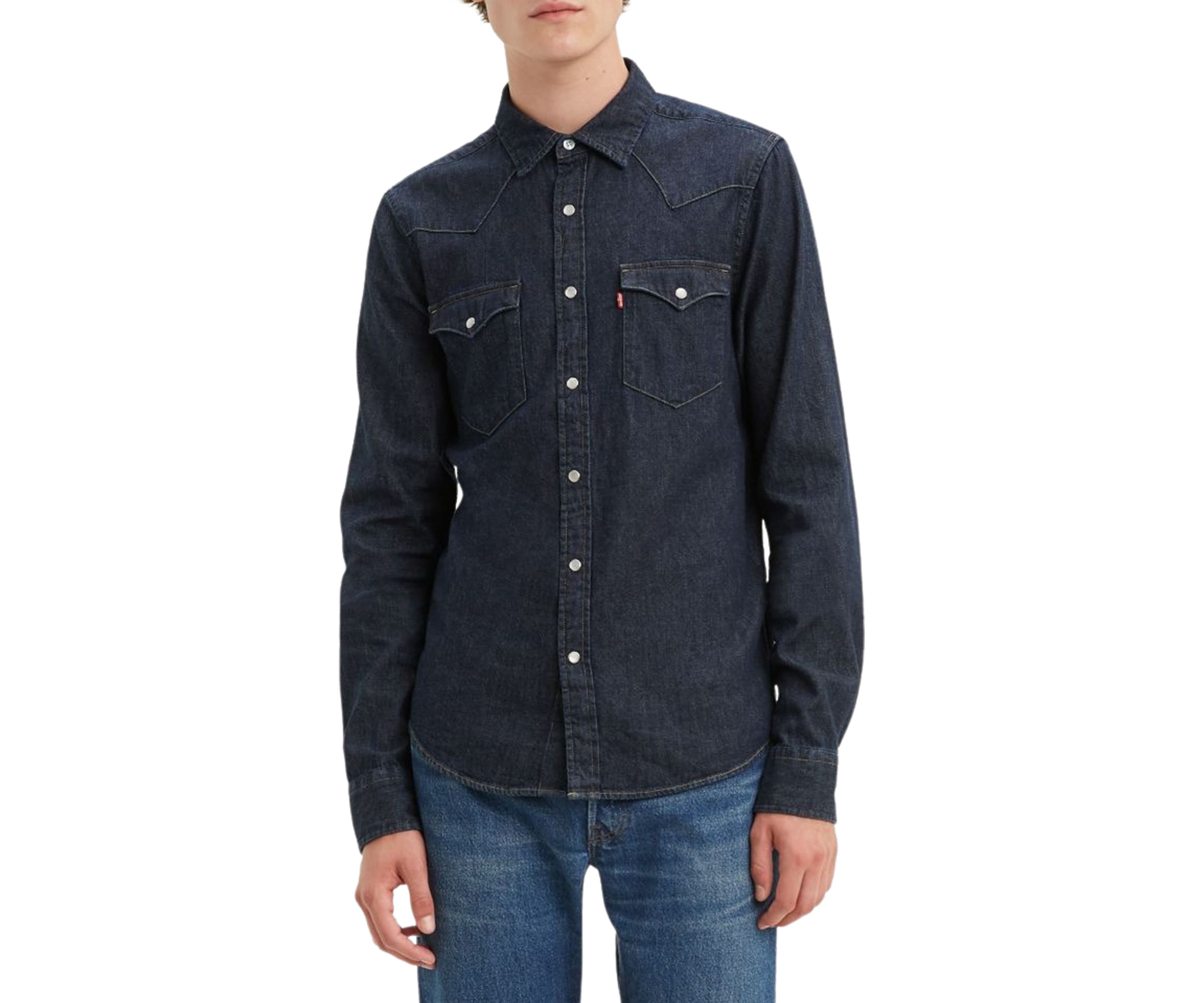 Standard Red Cast Rinse Classic Western Shirt 