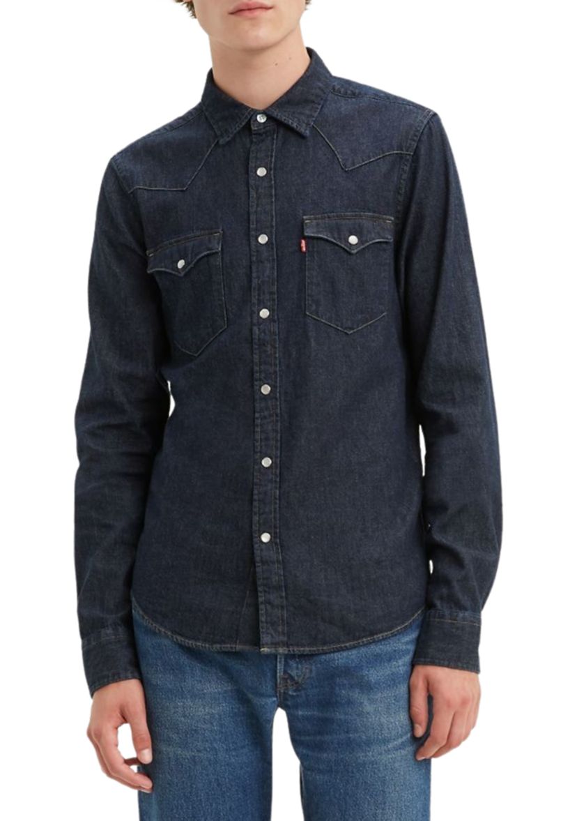 Standard Red Cast Rinse Classic Western Shirt 