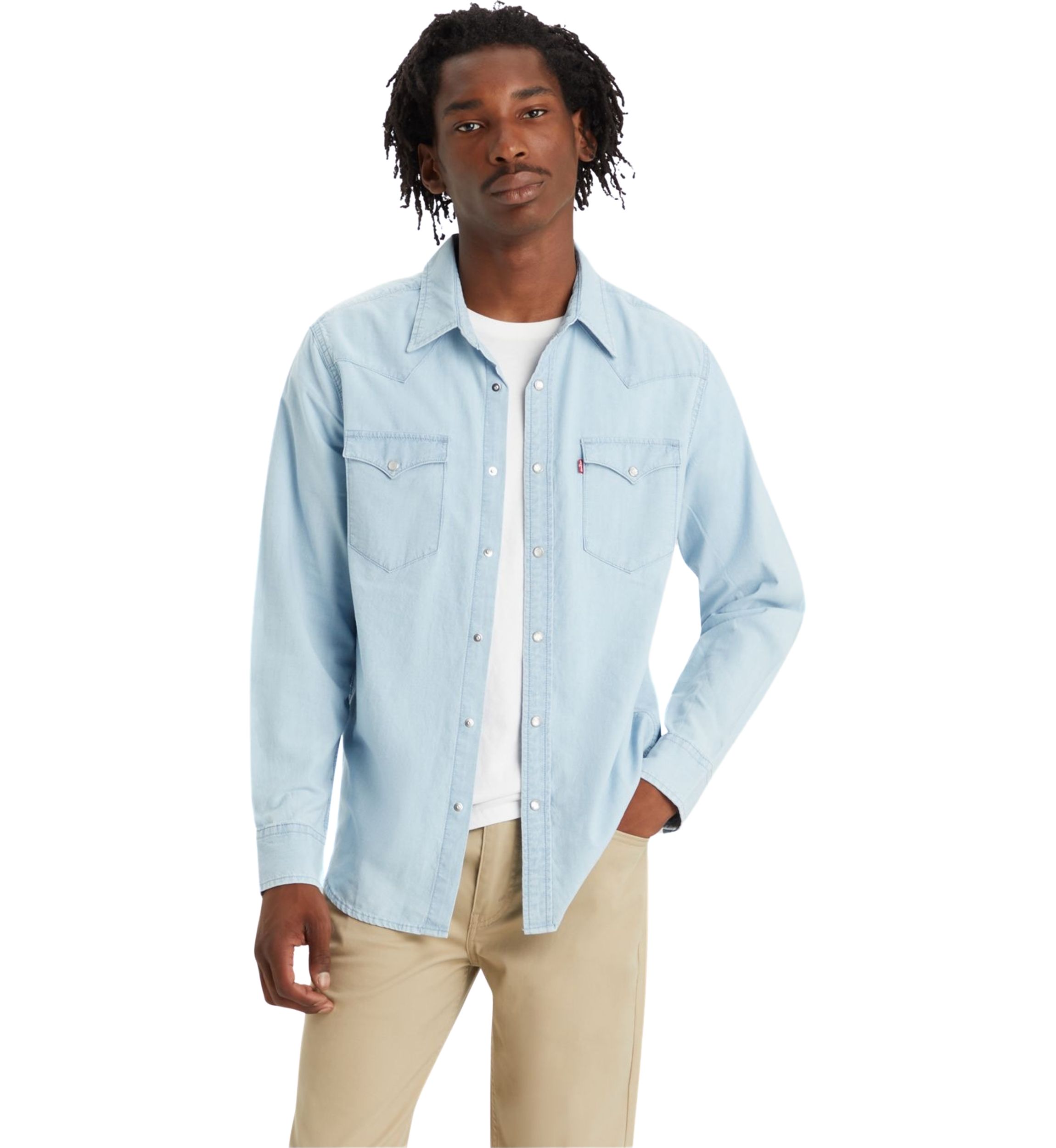 Classic Western Denim Shirt
