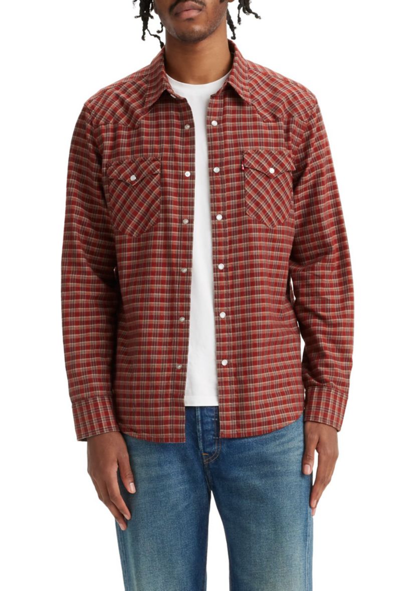 Classic Western Standard Button Up Shirt 
