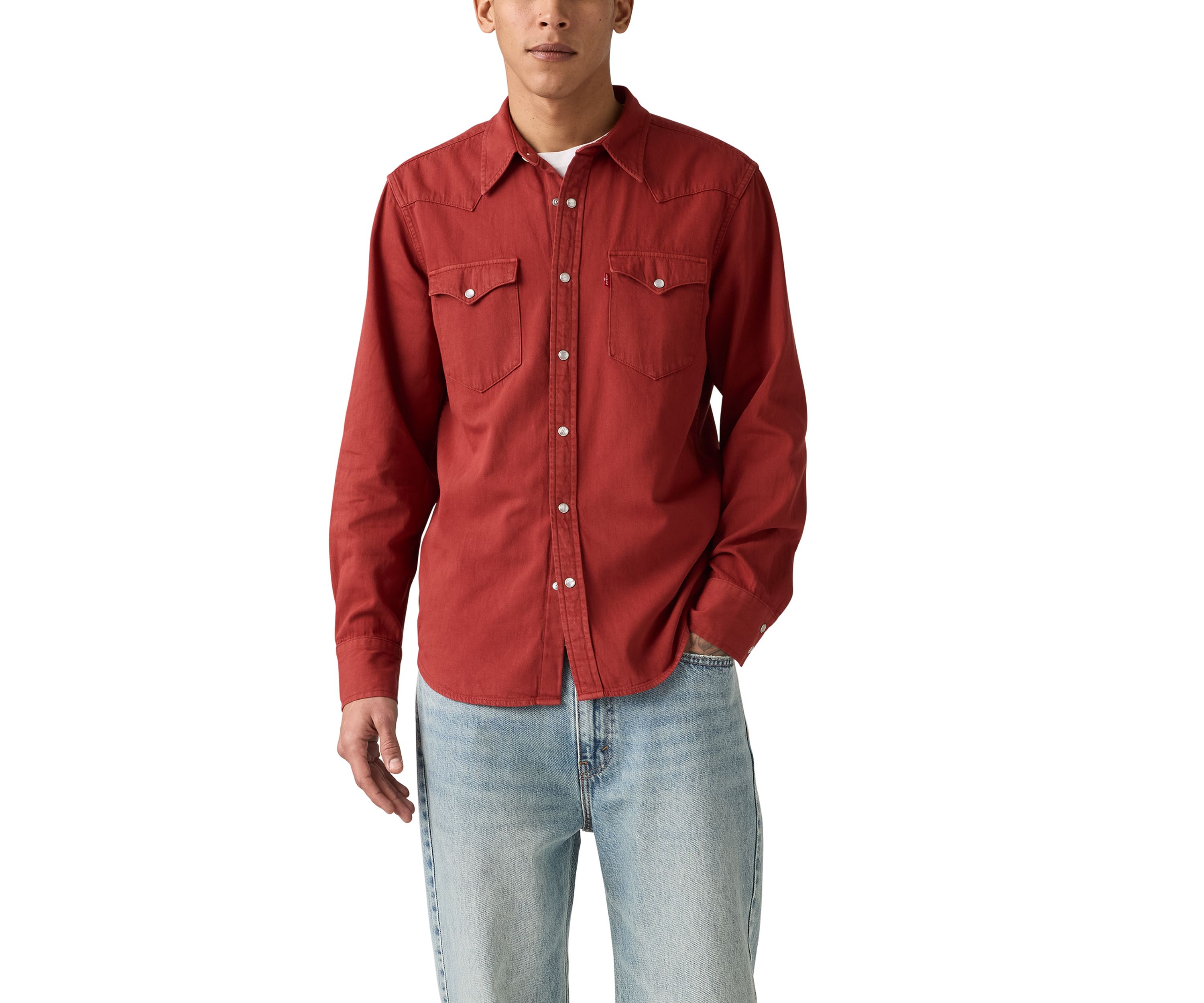 Long Sleeve Classic Western Denim Shirt