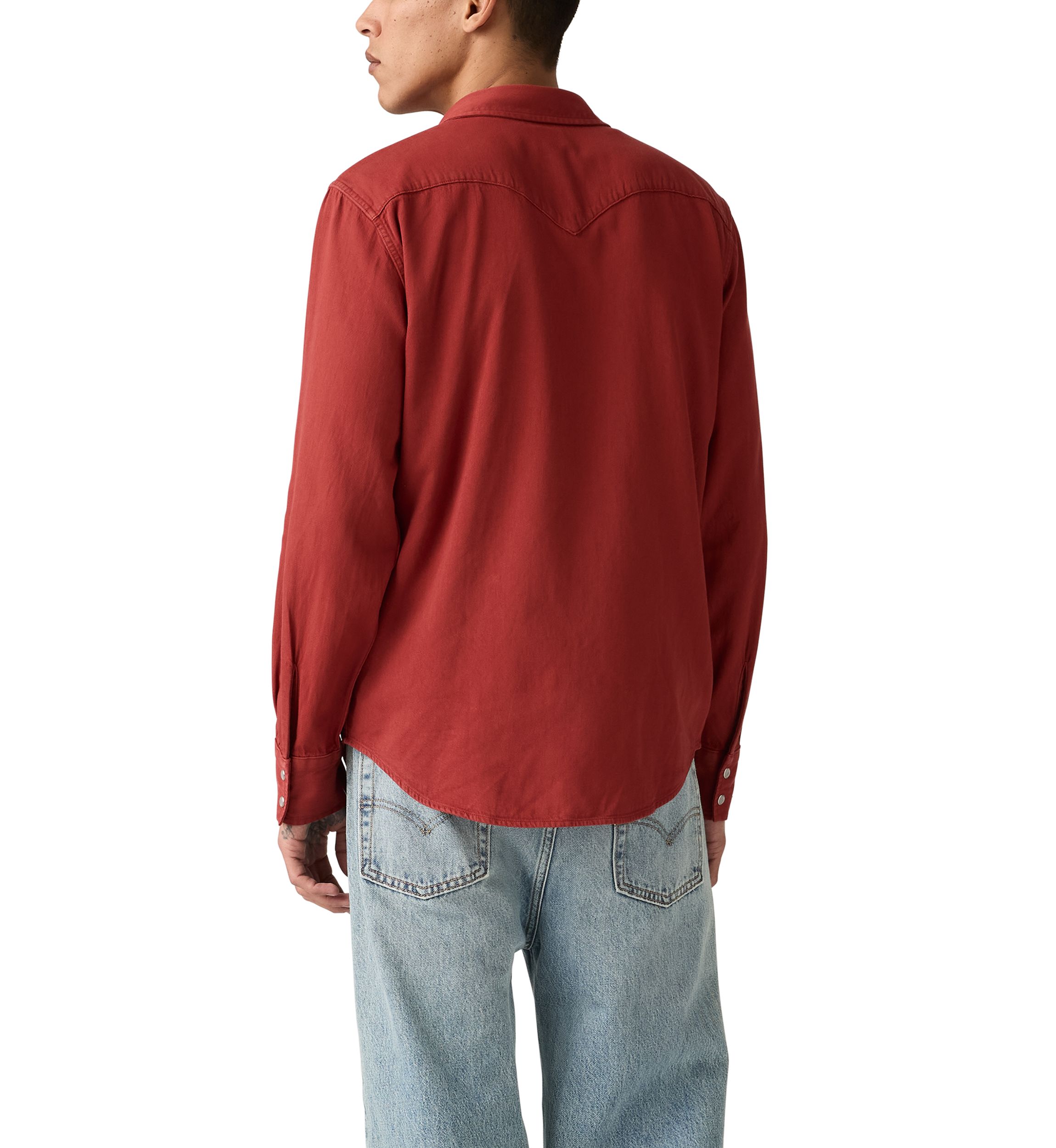 Long Sleeve Classic Western Denim Shirt