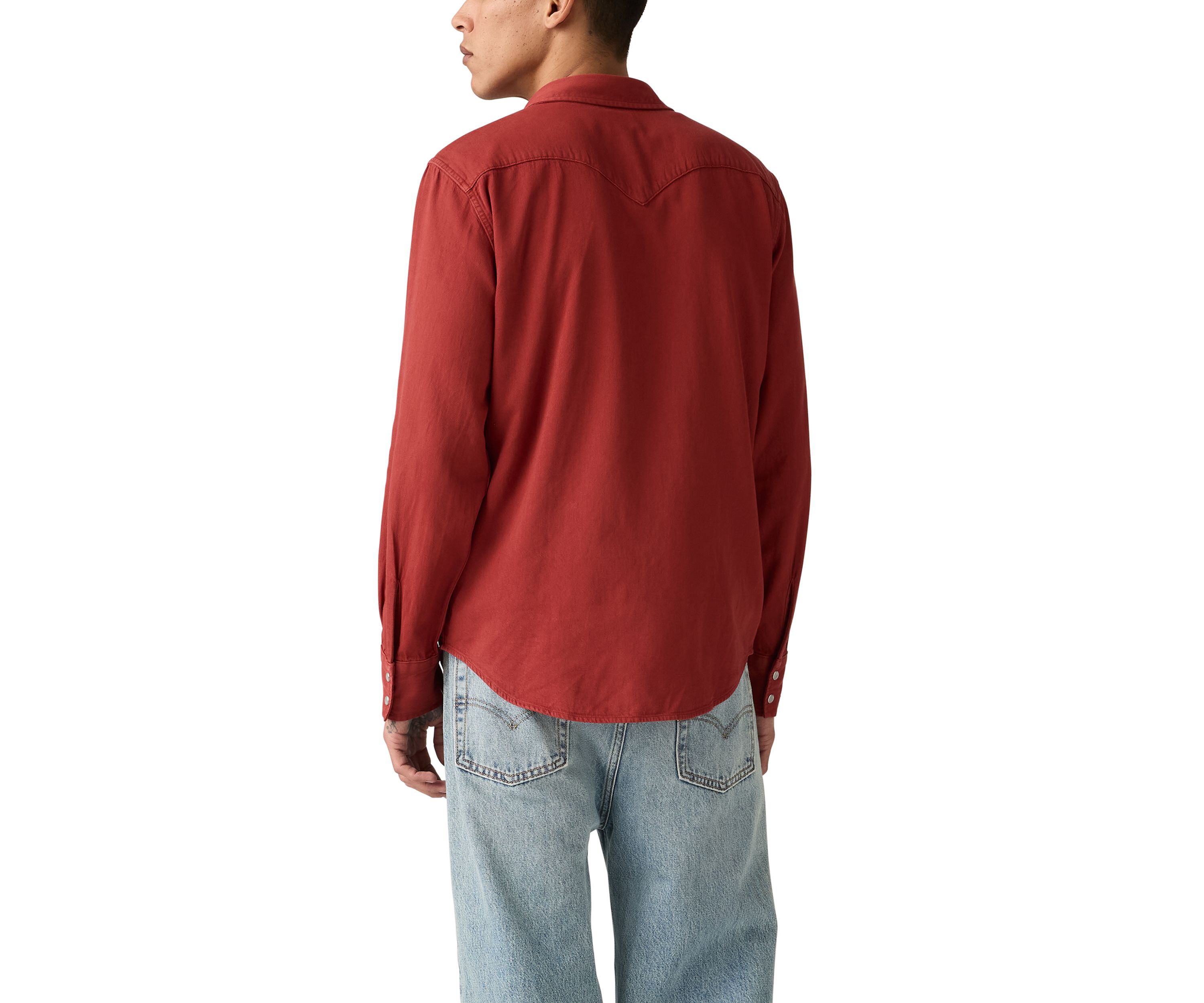 Long Sleeve Classic Western Denim Shirt