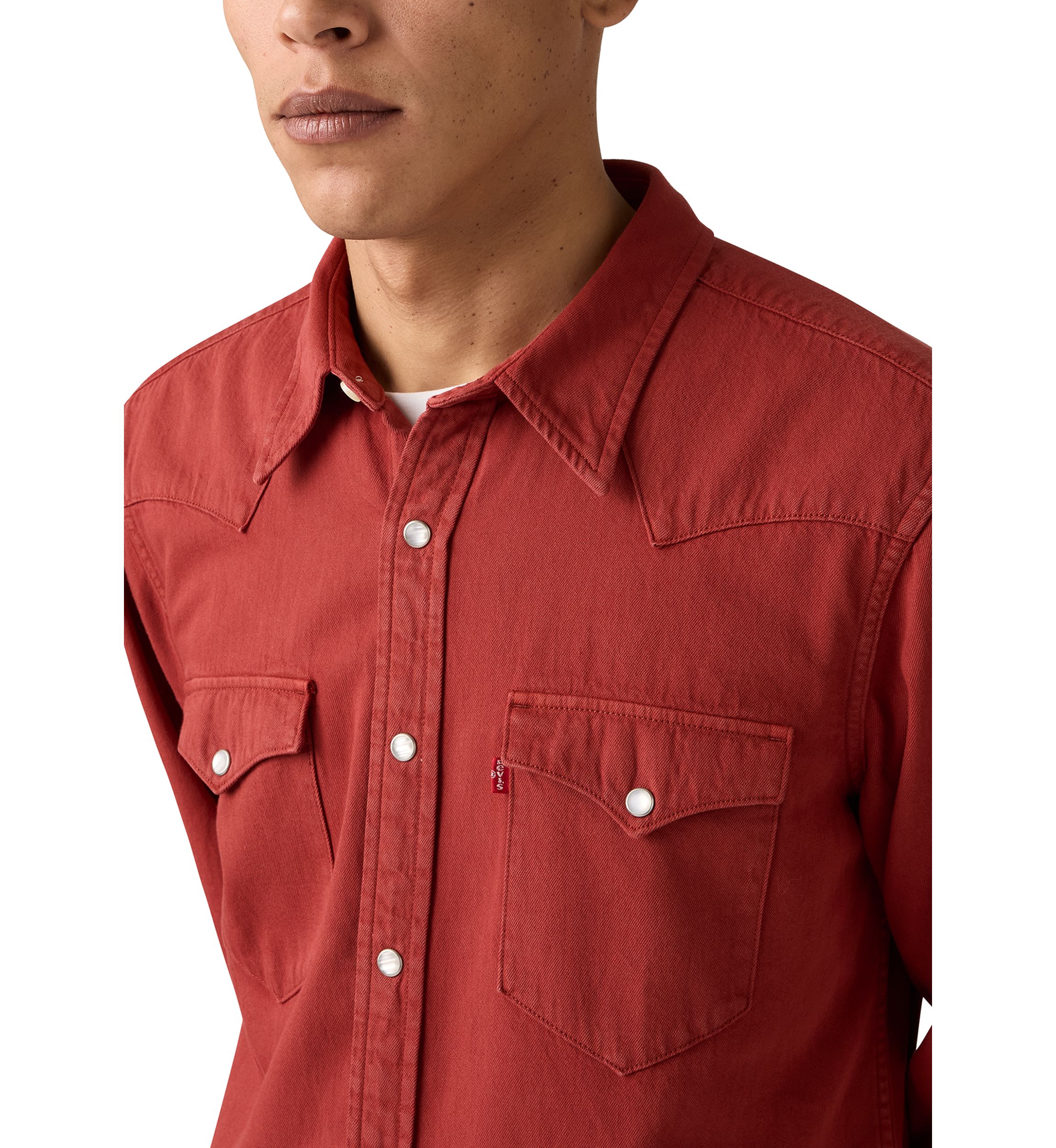 Long Sleeve Classic Western Denim Shirt