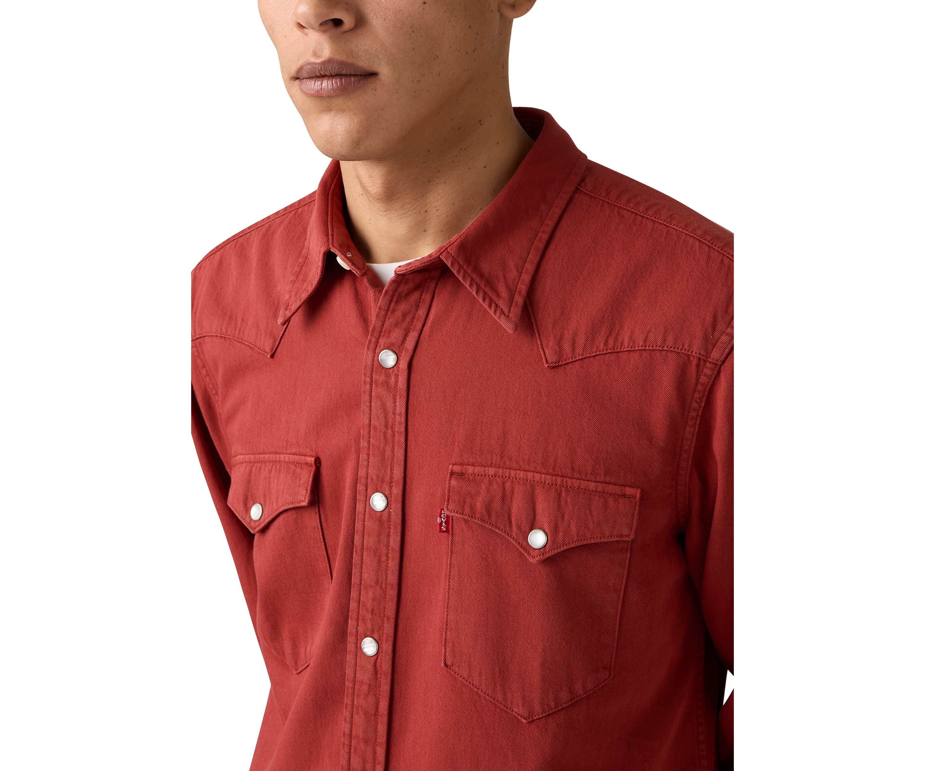 Long Sleeve Classic Western Denim Shirt