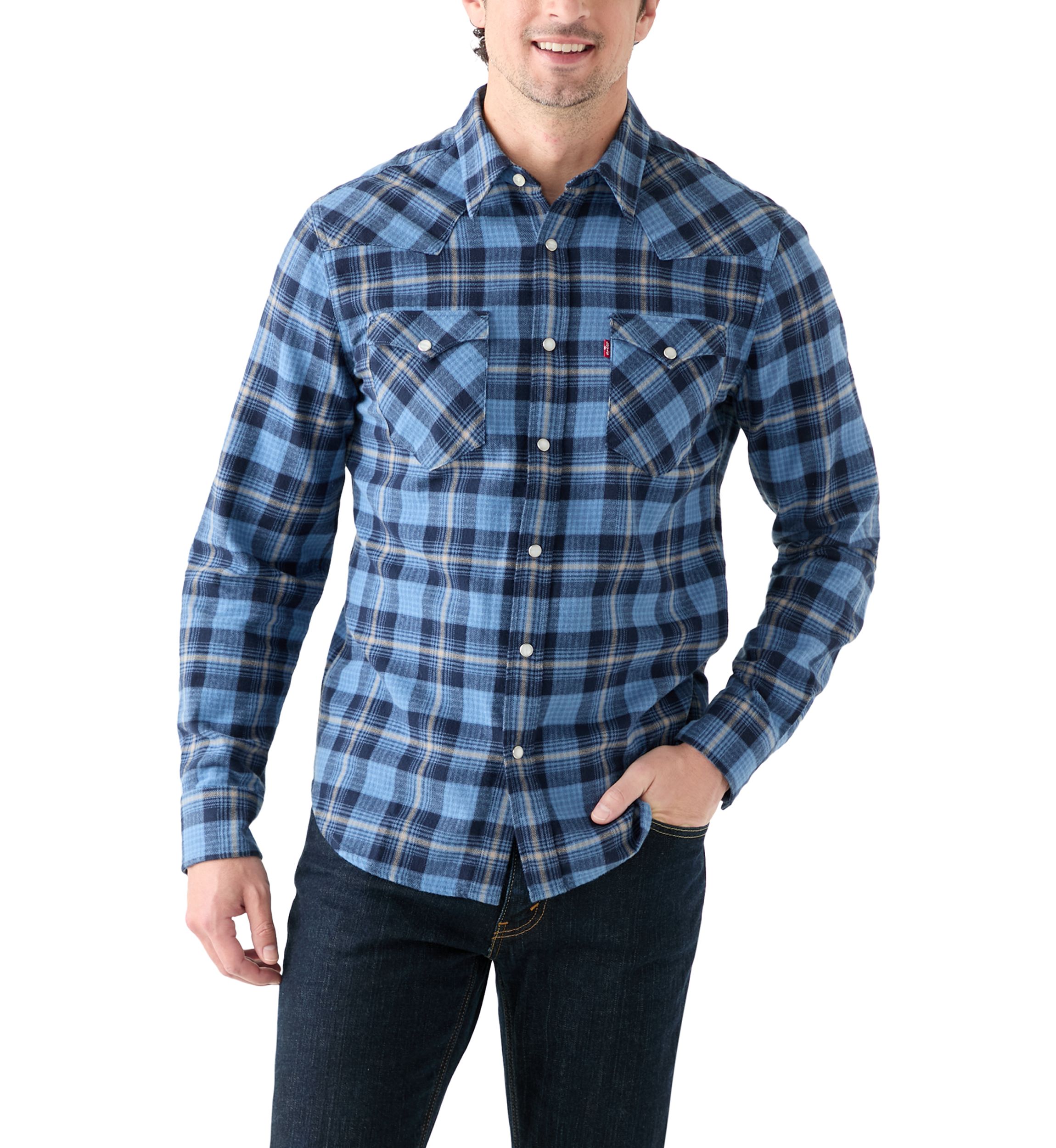 Classic Western Plaid Shirt