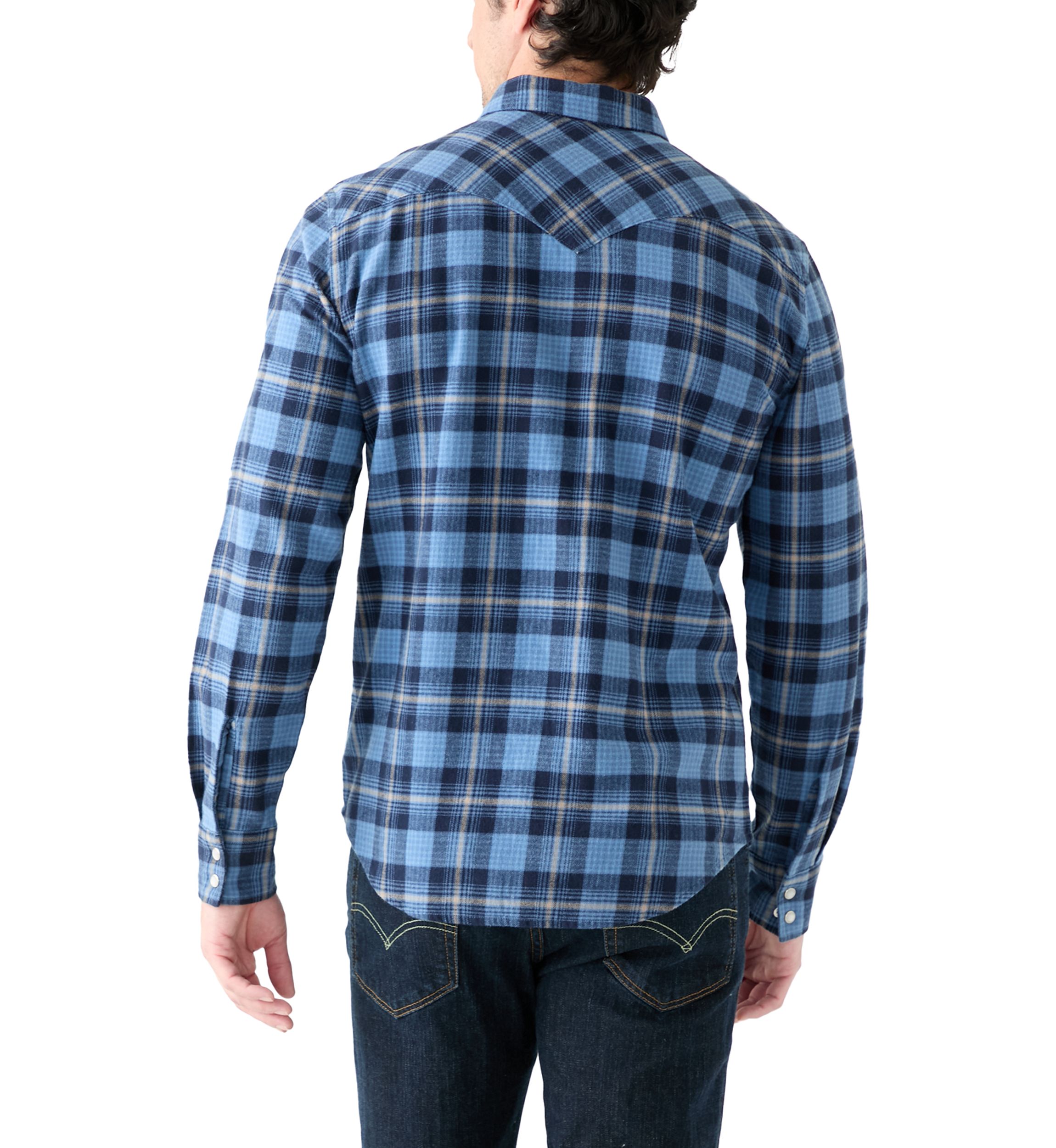 Classic Western Plaid Shirt