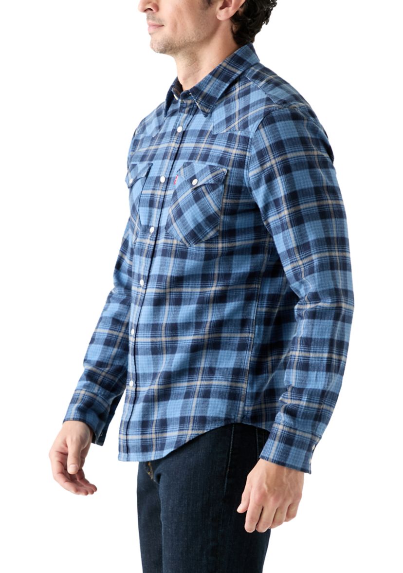 Classic Western Plaid Shirt