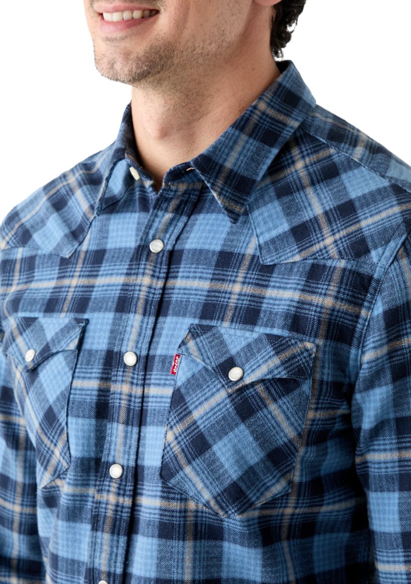 Classic Western Plaid Shirt