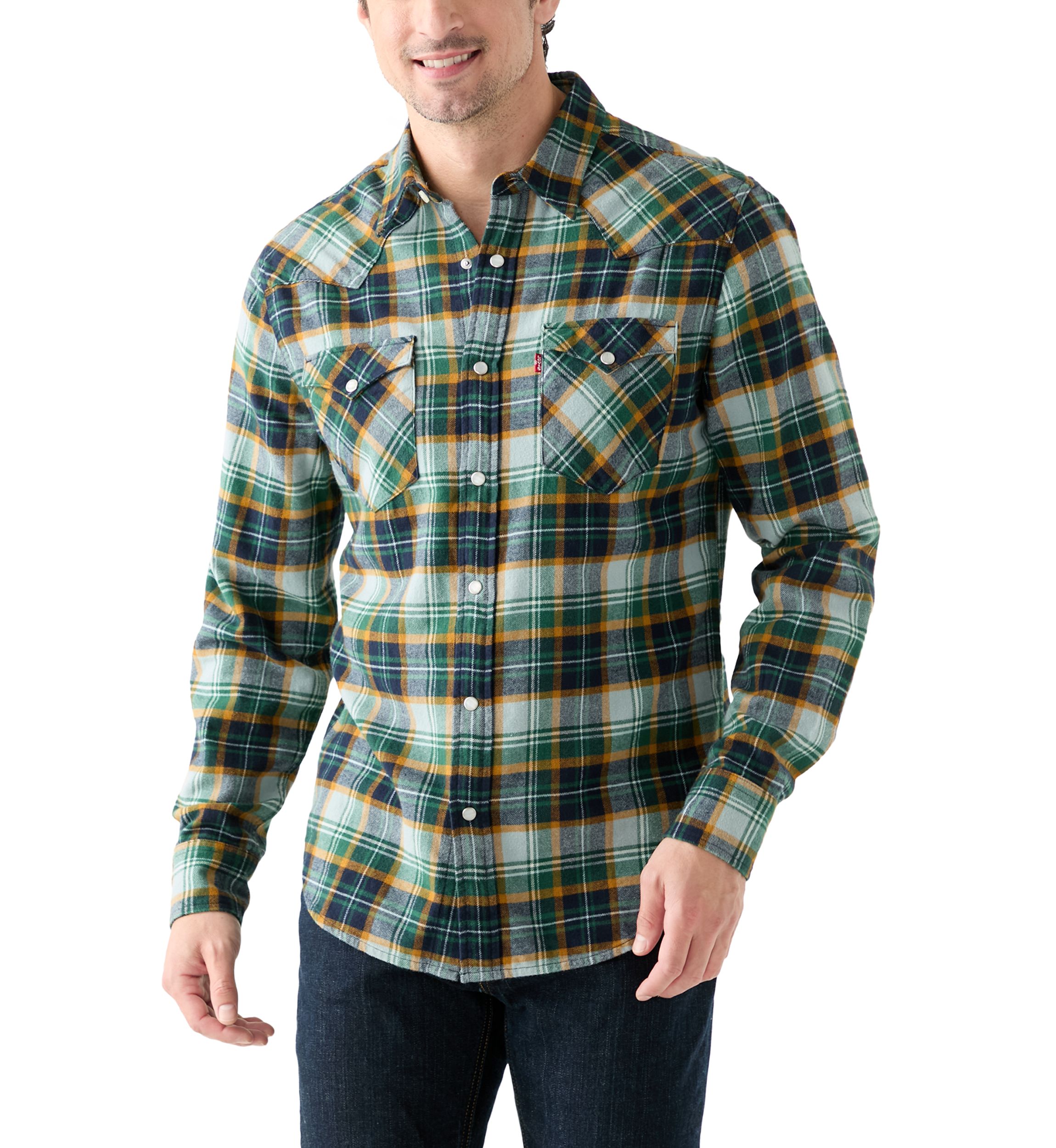 Classic Western Plaid Shirt