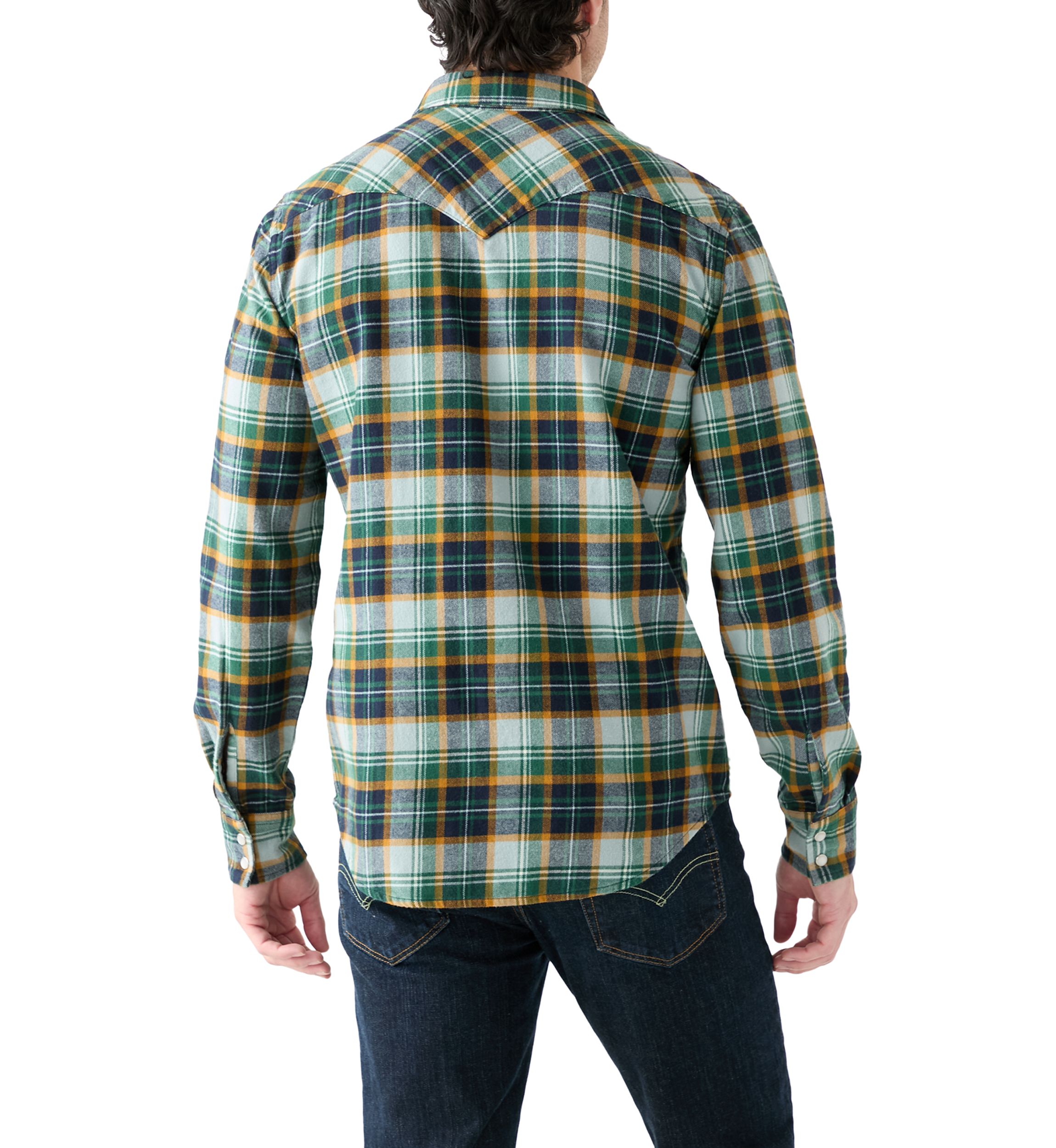 Classic Western Plaid Shirt