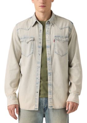 Levi's Men's Long Sleeve Classic Western Denim Shirt