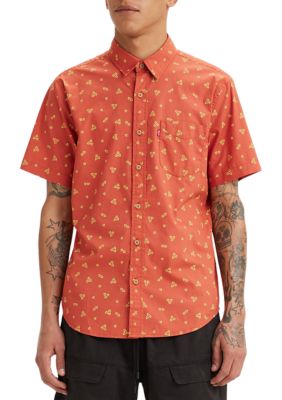 Levi's Men's Short Sleeve Classic One Pocket Button Down Shirt
