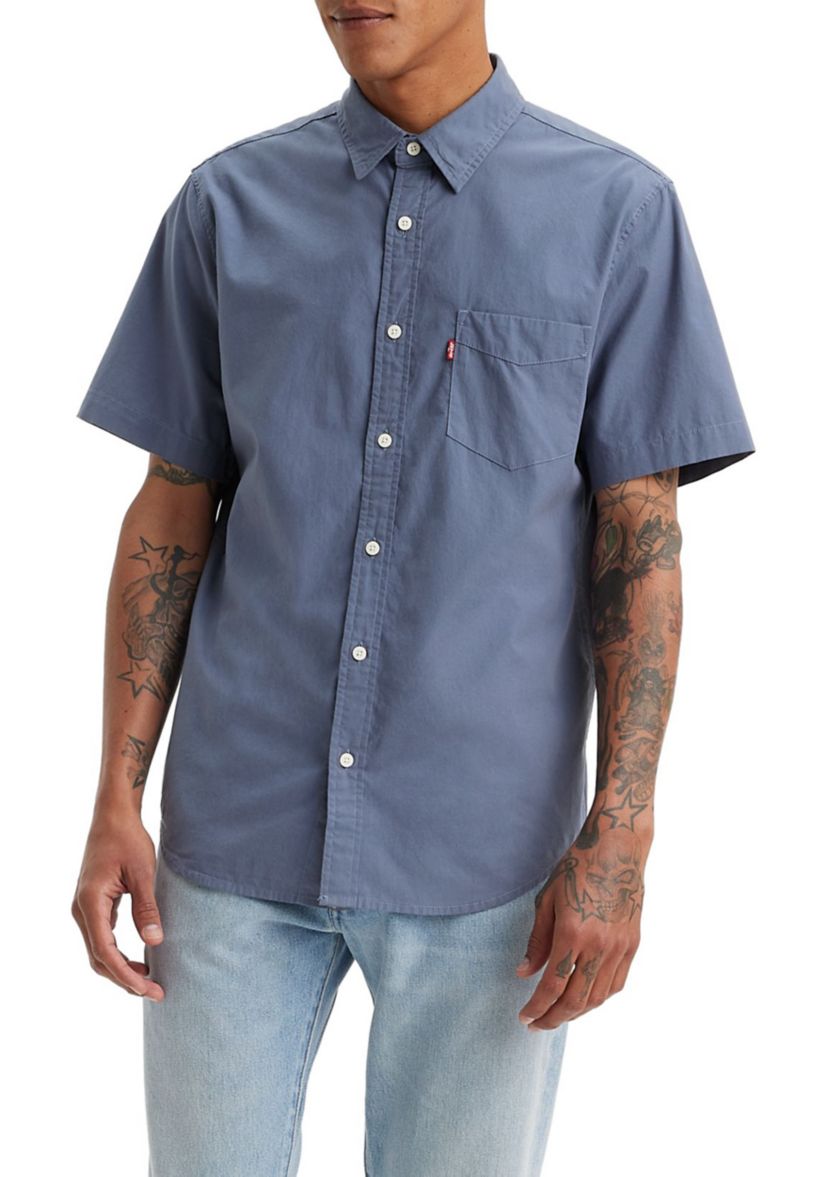 Short Sleeve One Pocket Shirt 