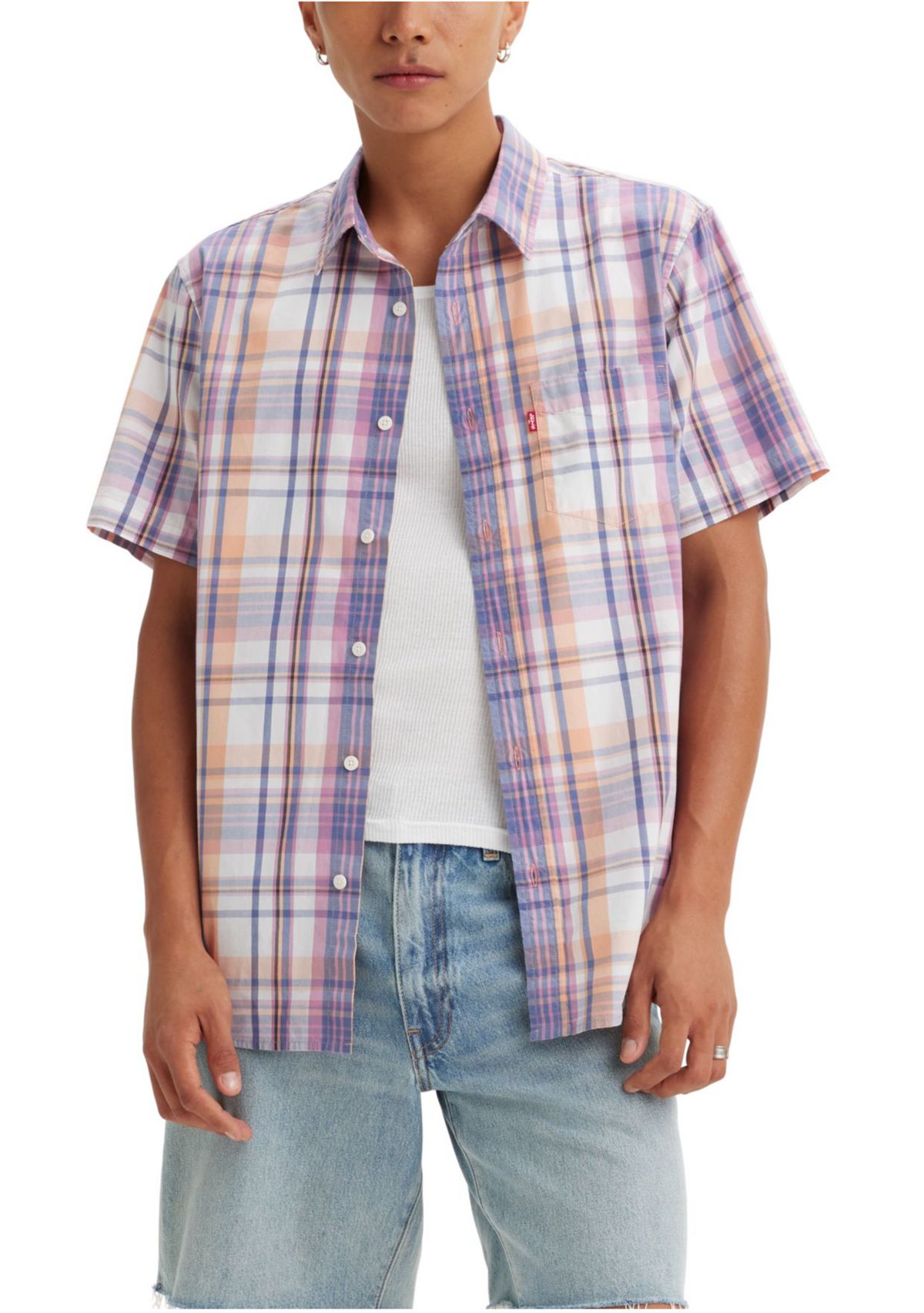 Classic One Pocket Standard Button Down Shirt