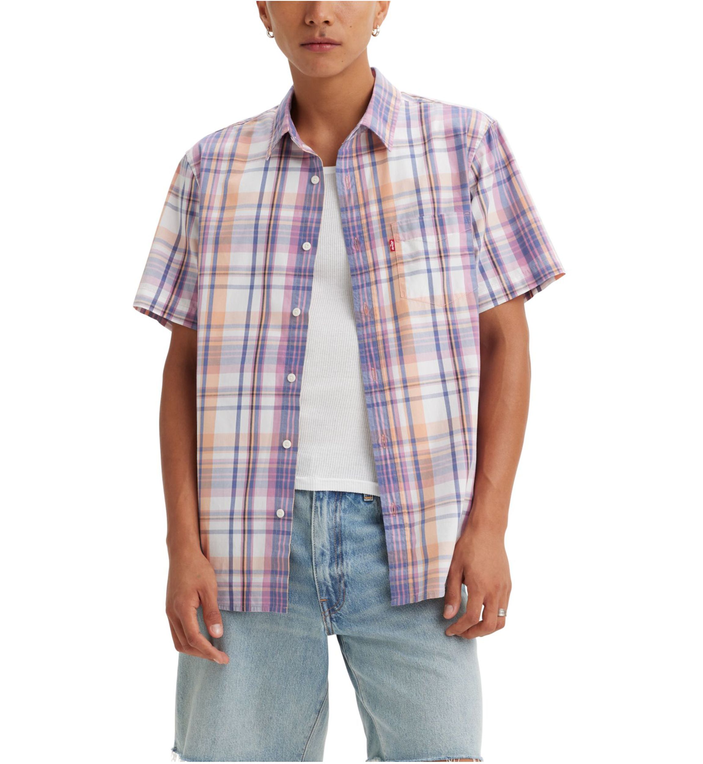 Classic One Pocket Standard Button Down Shirt