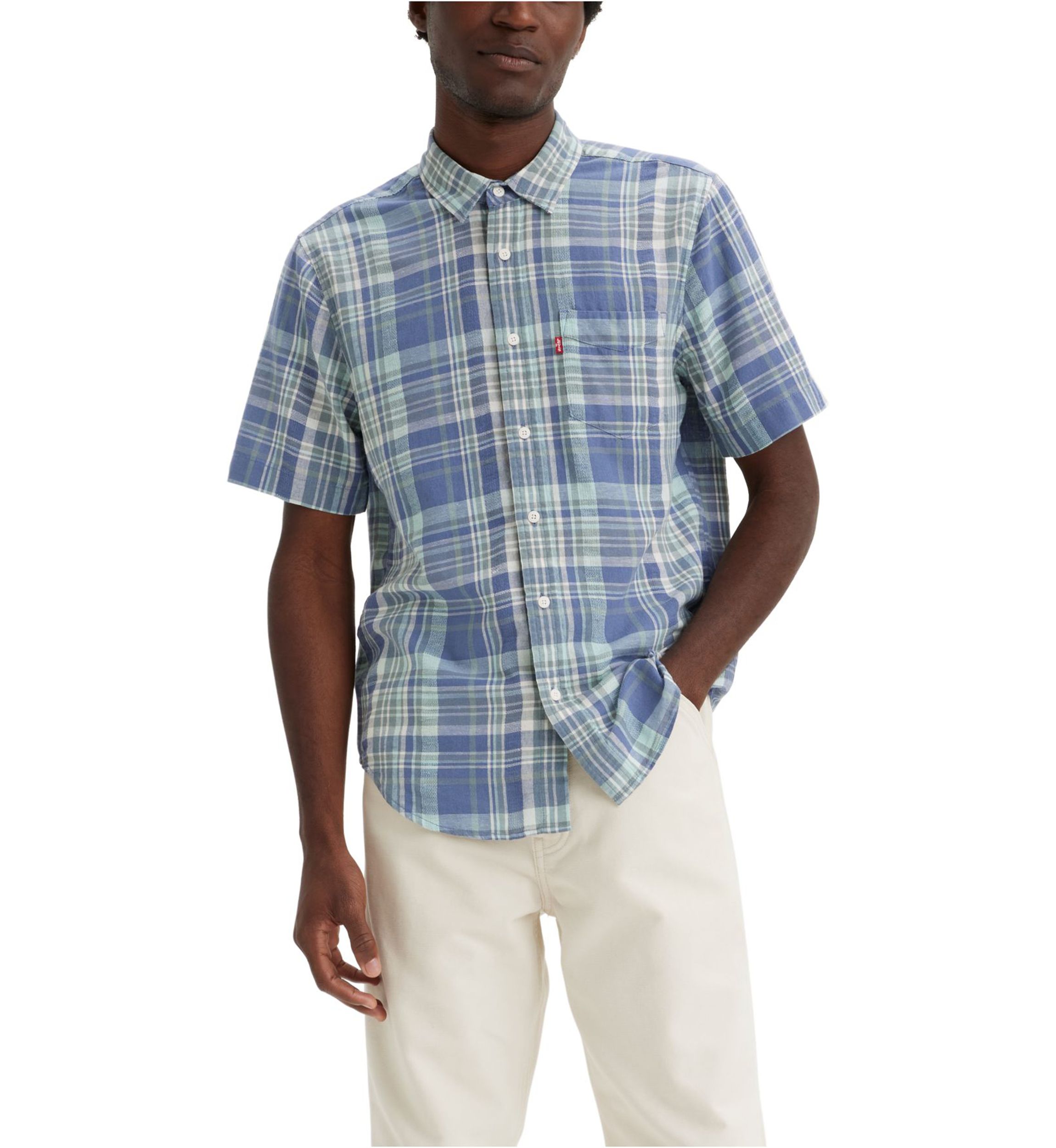 Classic One Pocket Standard Button Down Shirt