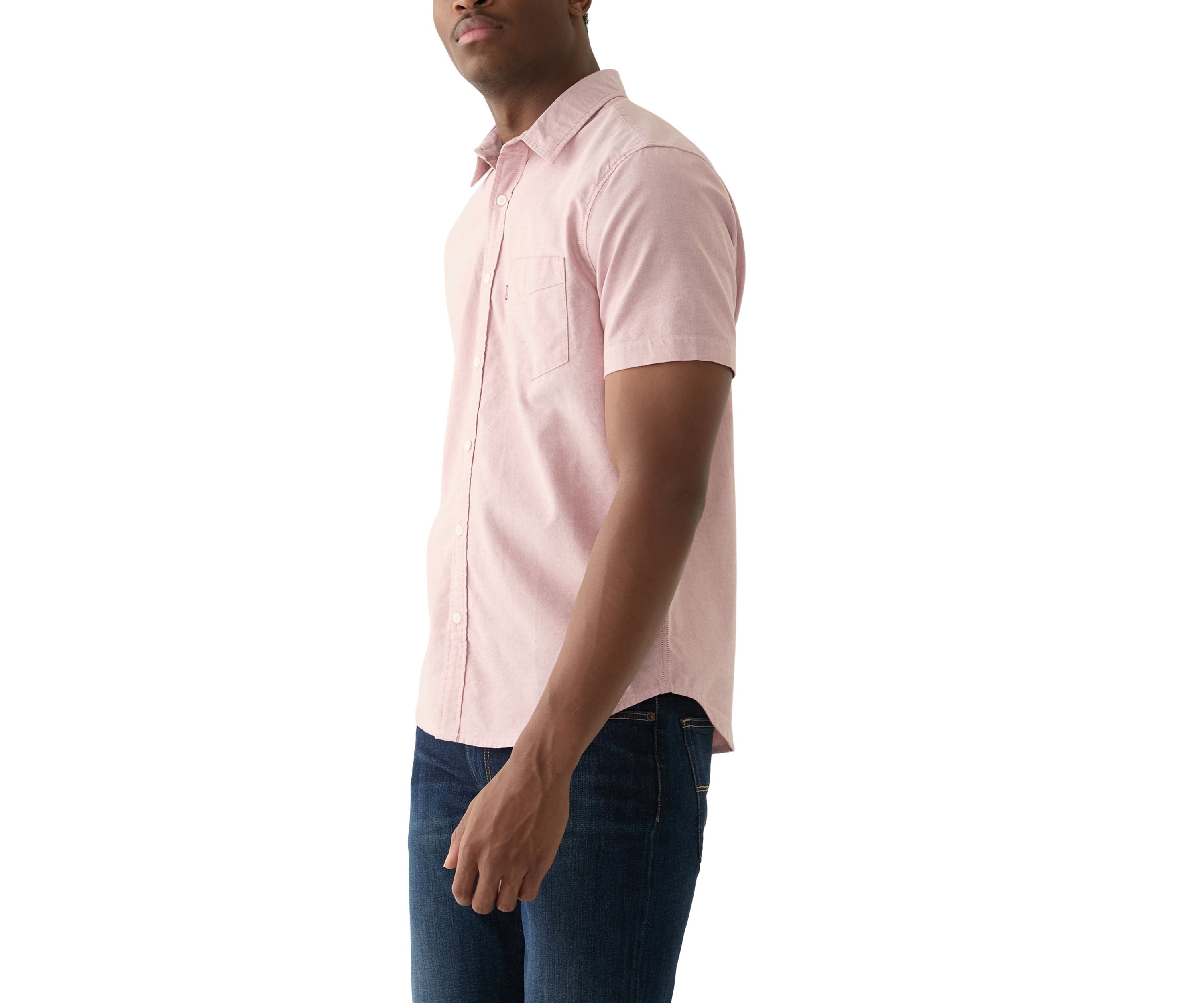 Classic One Pocket Short Sleeve Button Down Shirt