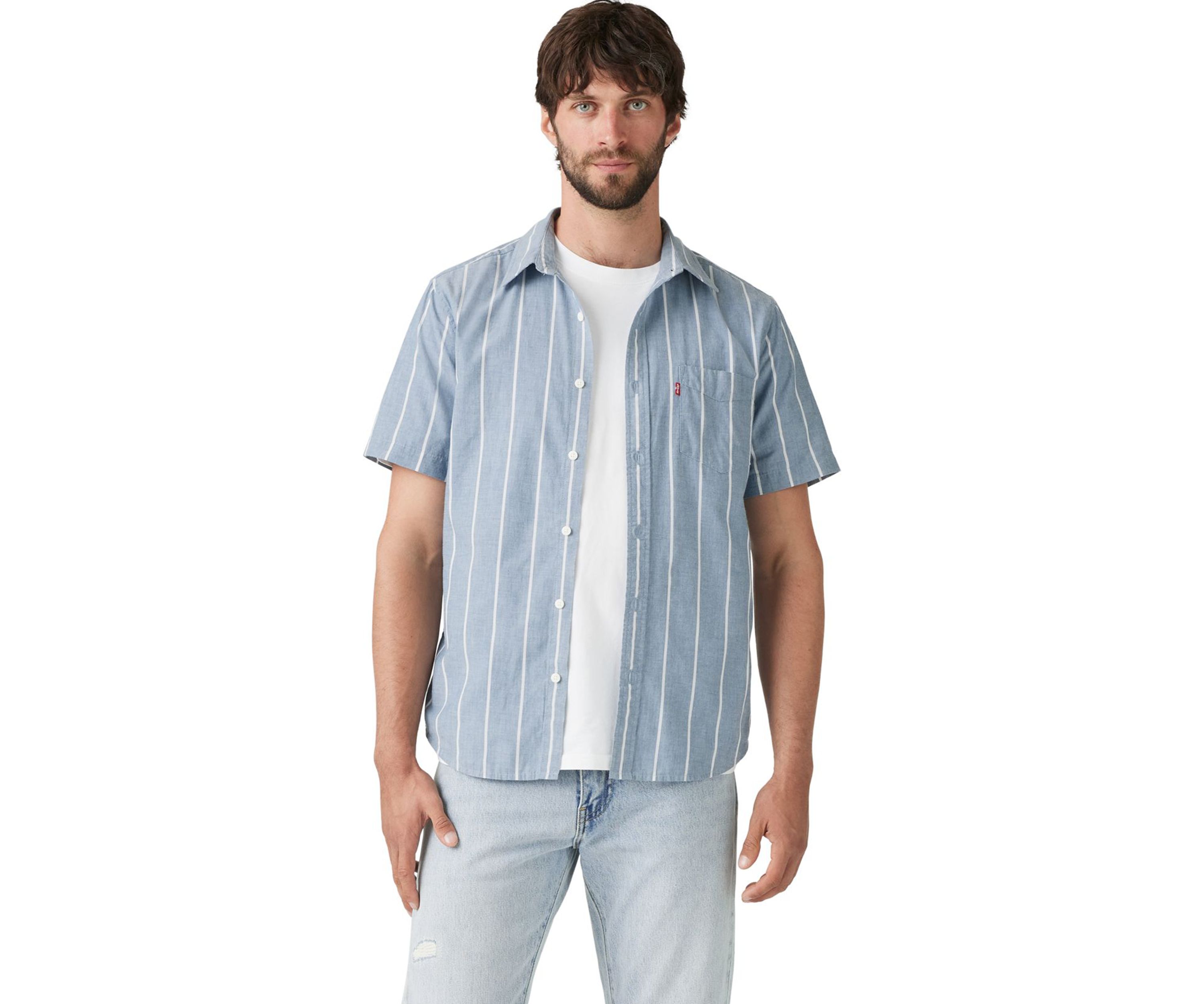 Owen Stripe 1 Pocket Shirt 
