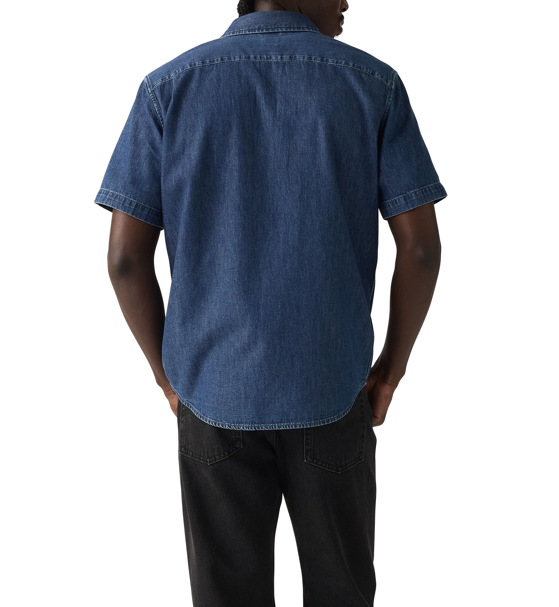 Classic One Pocket Denim Shirt