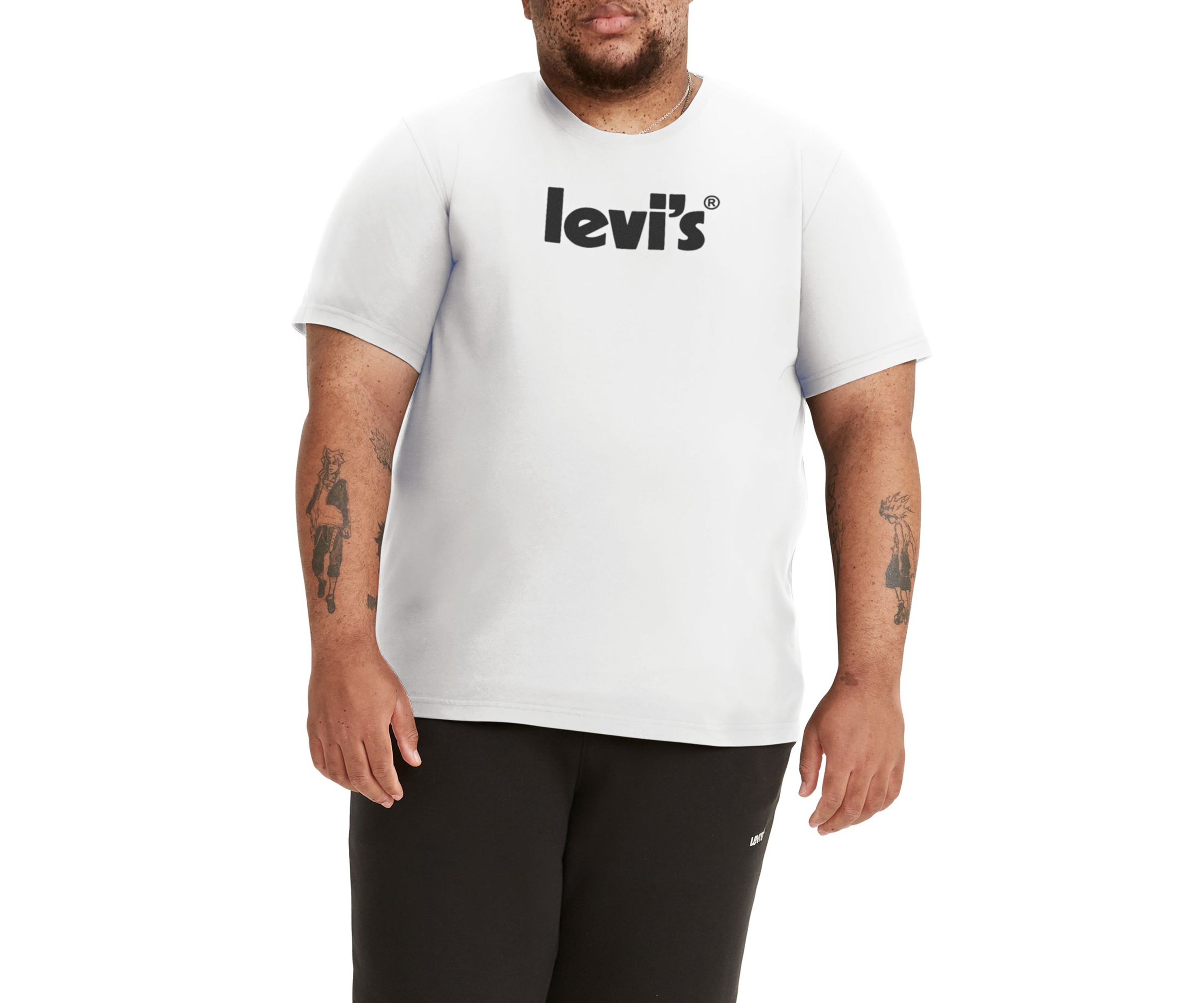 Big & Tall Poster Logo Graphic T-Shirt