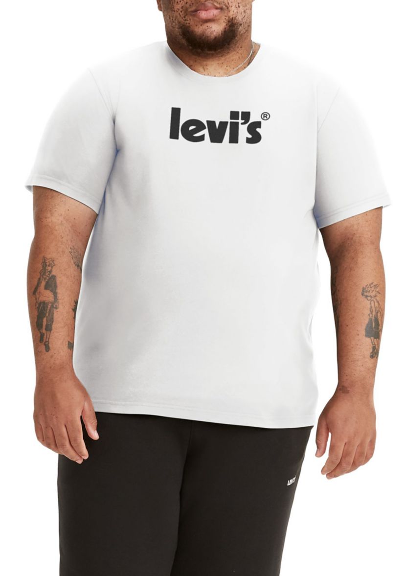 Big & Tall Poster Logo Graphic T-Shirt