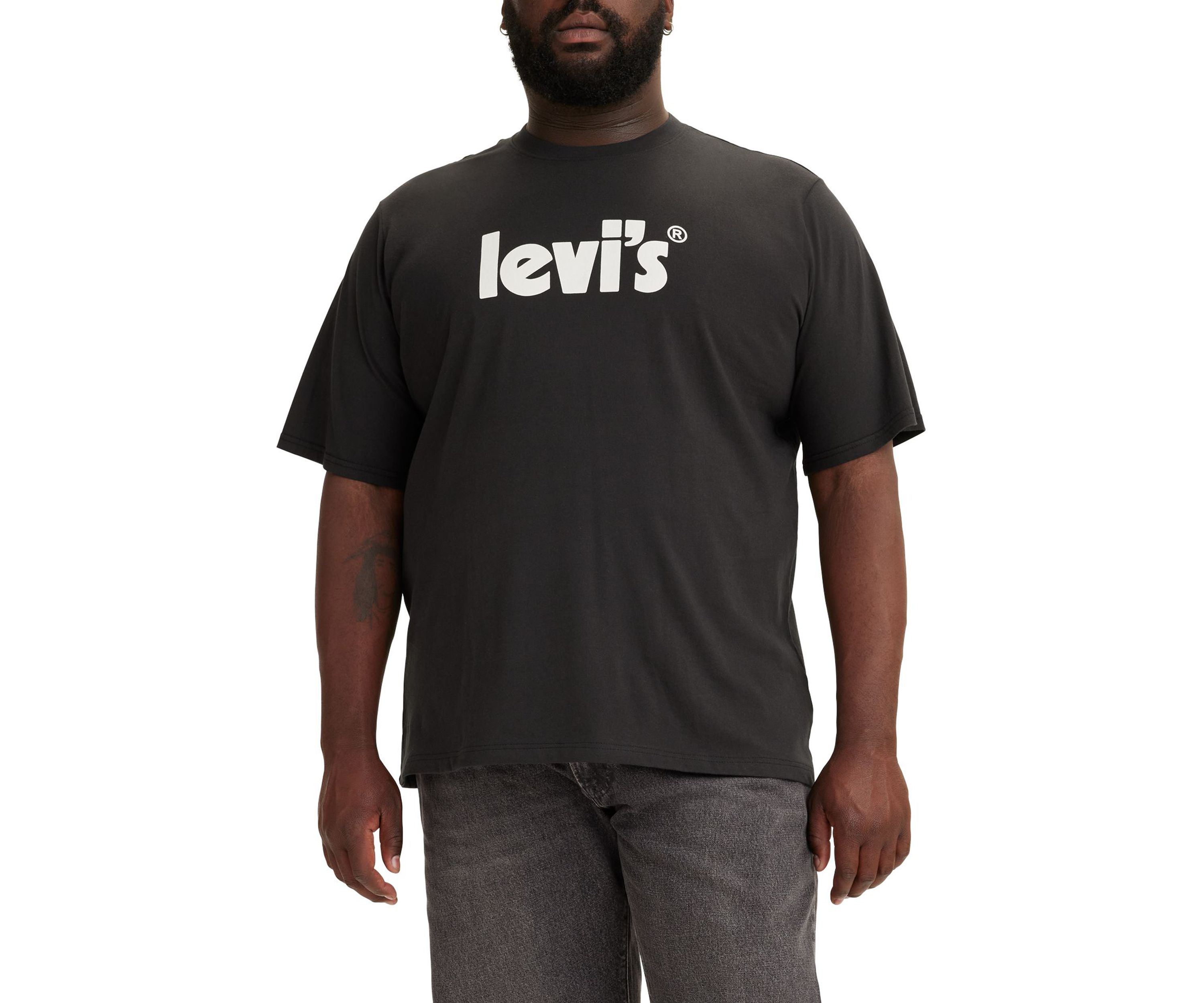 Big & Tall Short Sleeve Poster Logo Graphic T-Shirt