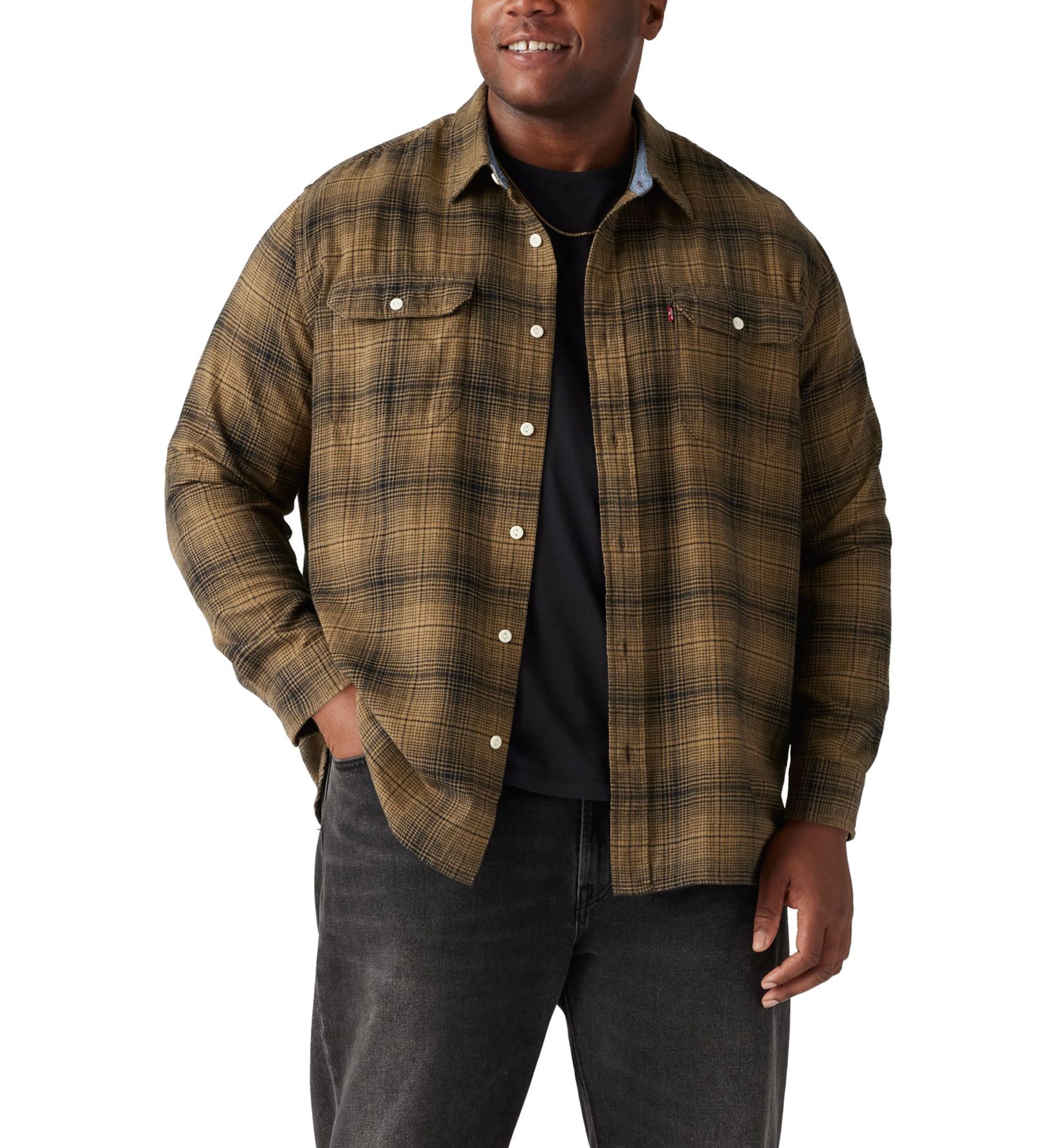 Mens Tall Classic Worker Shirt