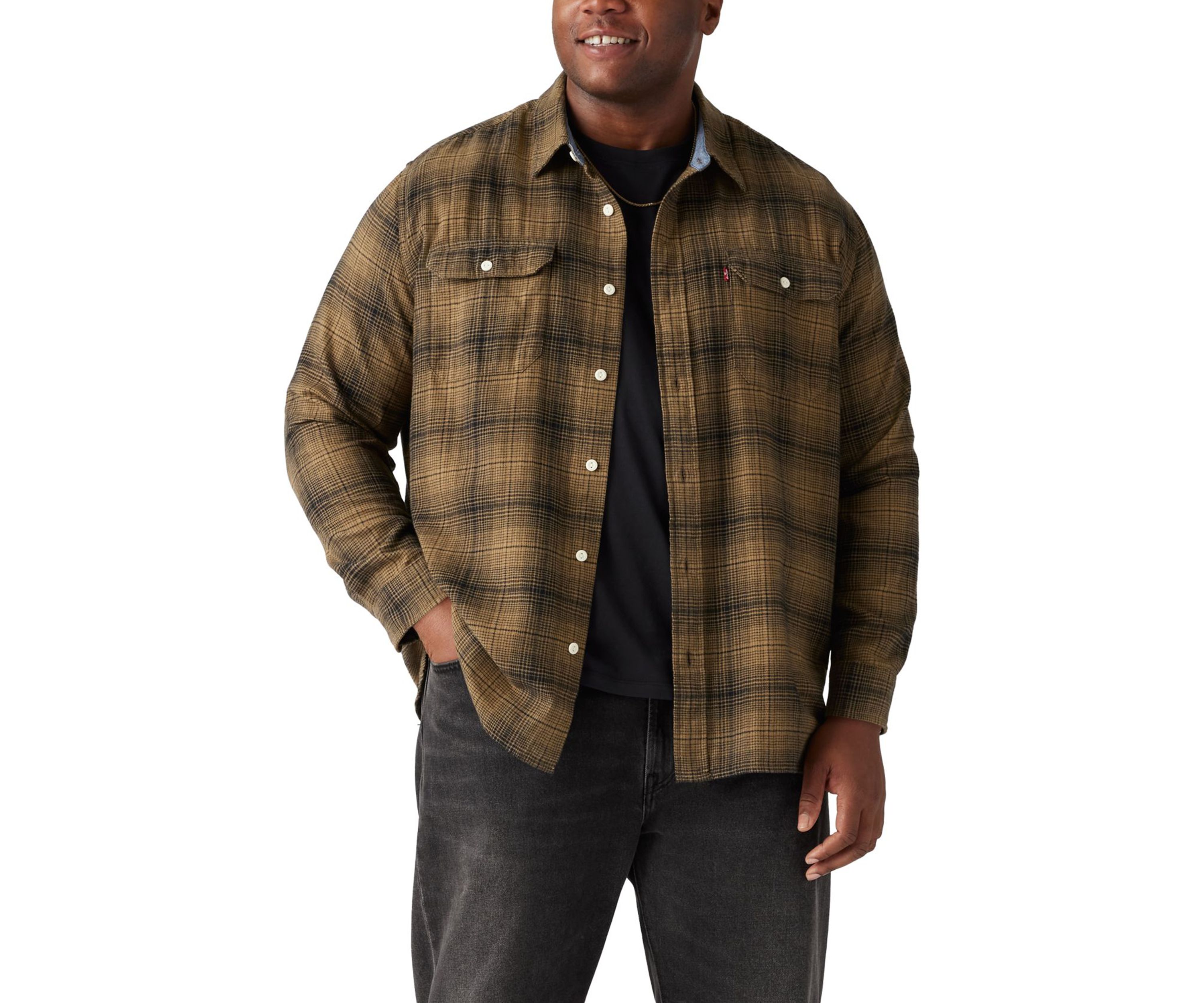Mens Tall Classic Worker Shirt