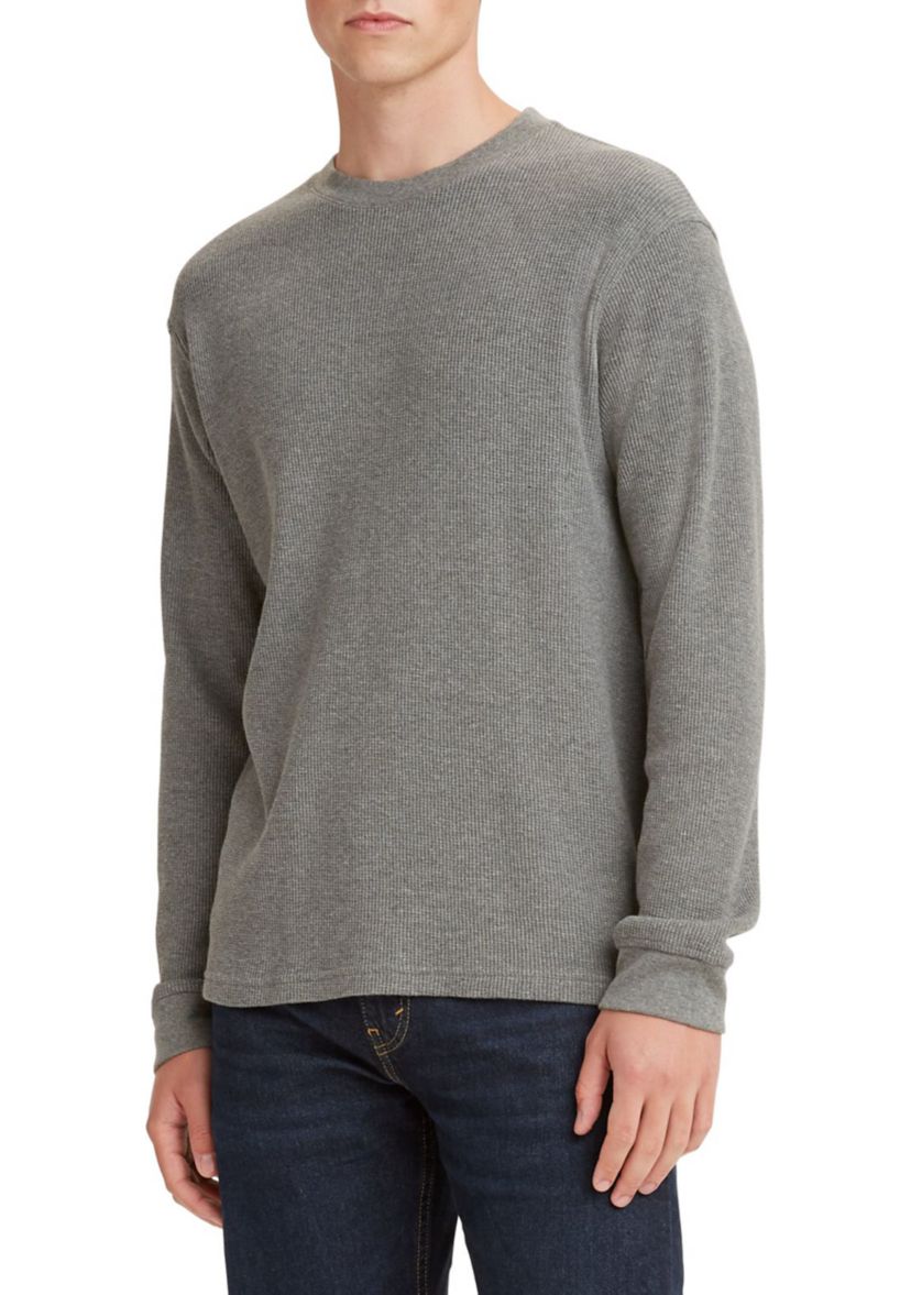 Gray Heather Thermal T-Shirt 