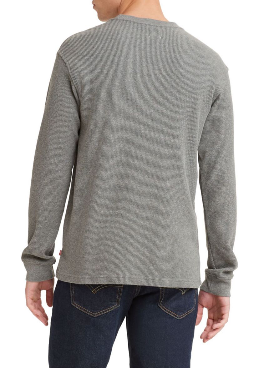 Gray Heather Thermal T-Shirt 