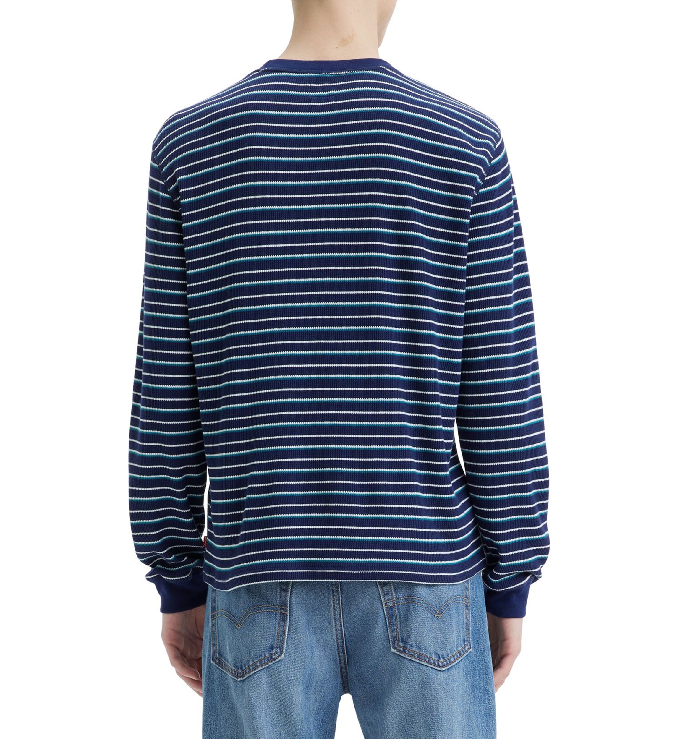 Levi's® Long Sleeve Striped Thermal T-Shirt | Belk