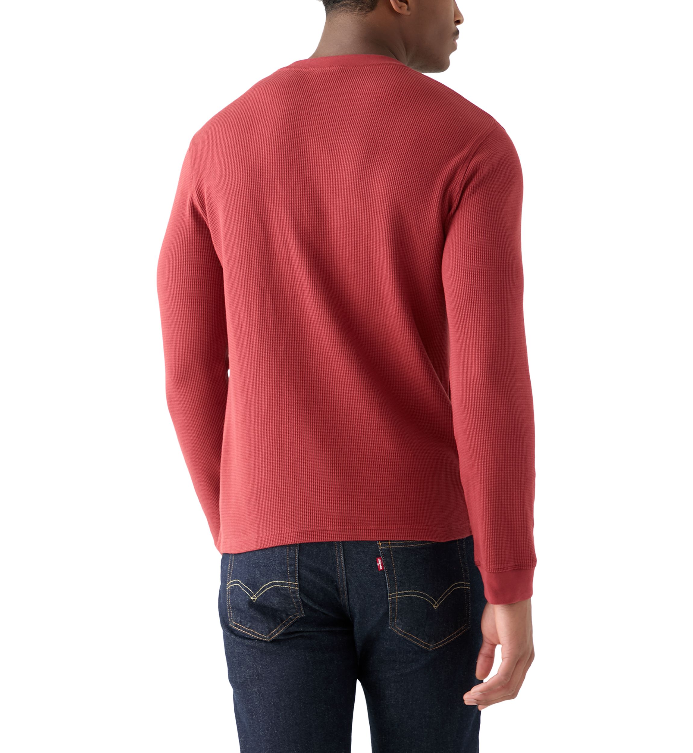 Solid Crew Neck Thermal Shirt