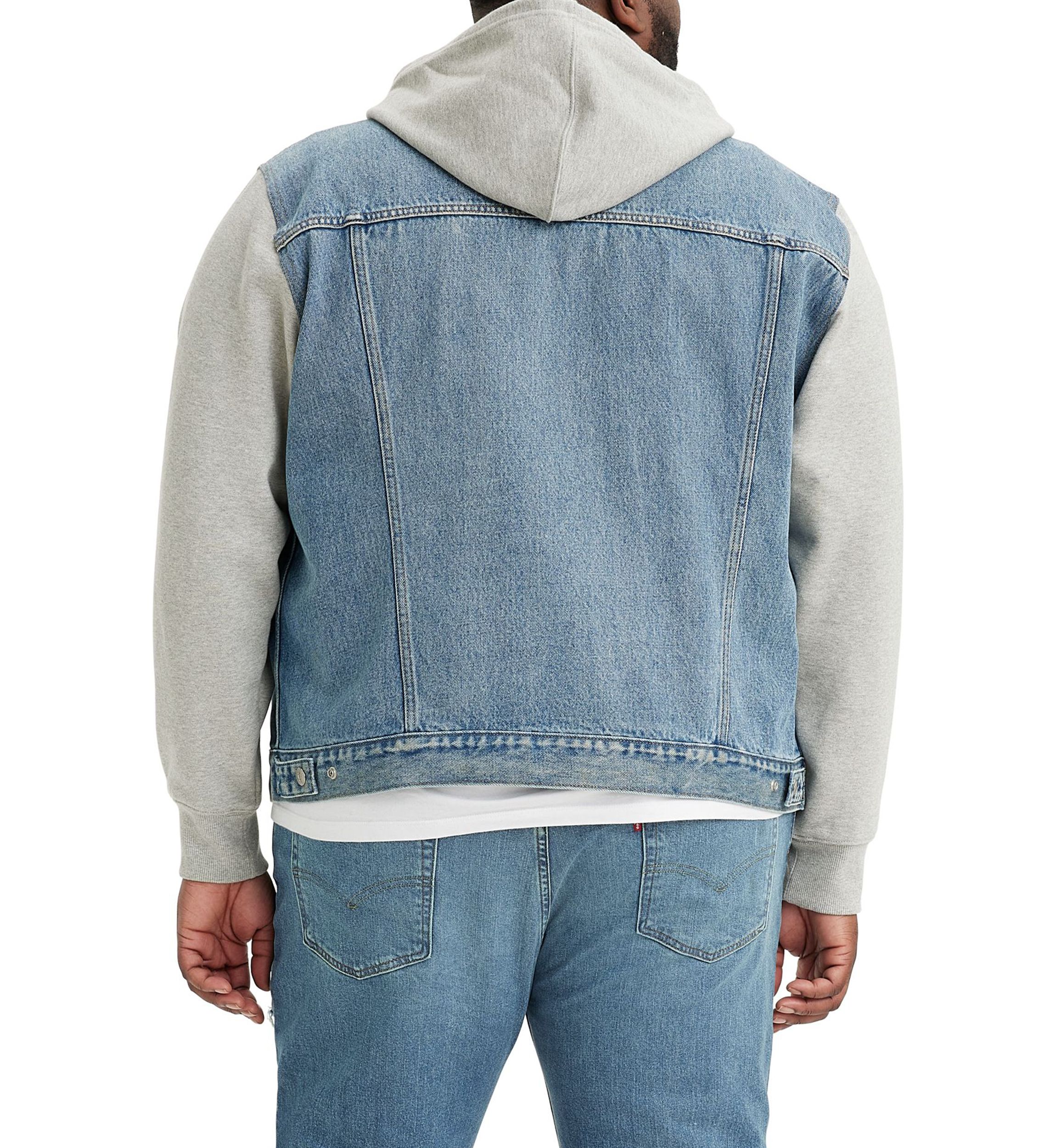 Mens Big Hybrid Trucker Hoodie