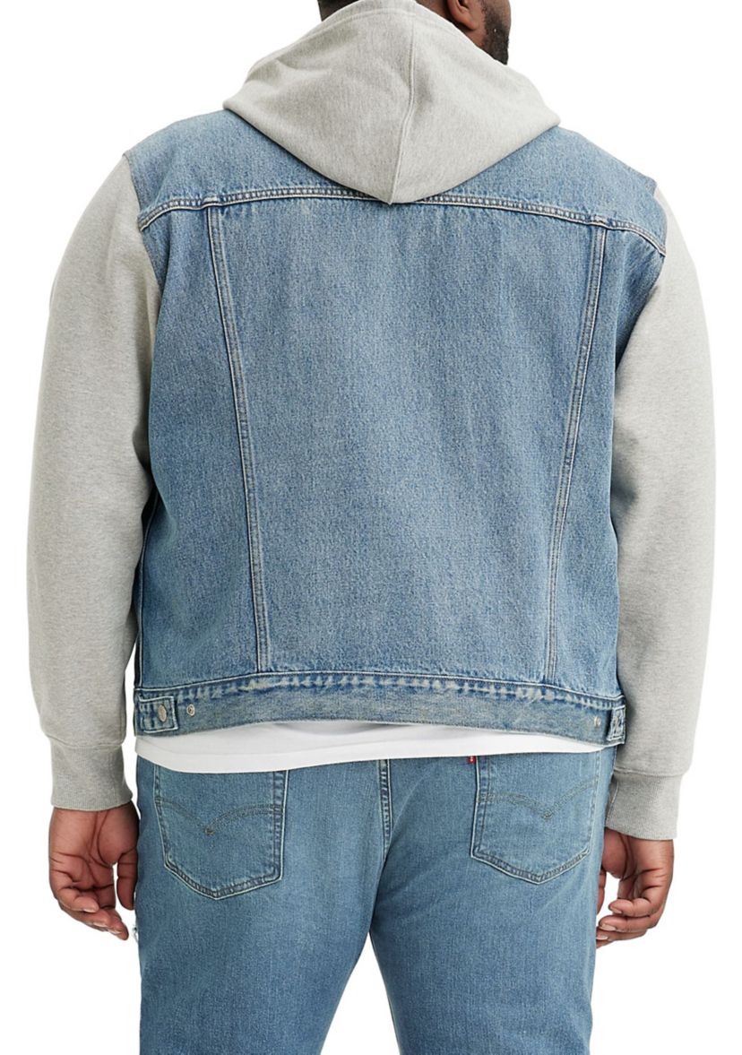 Mens Big Hybrid Trucker Hoodie