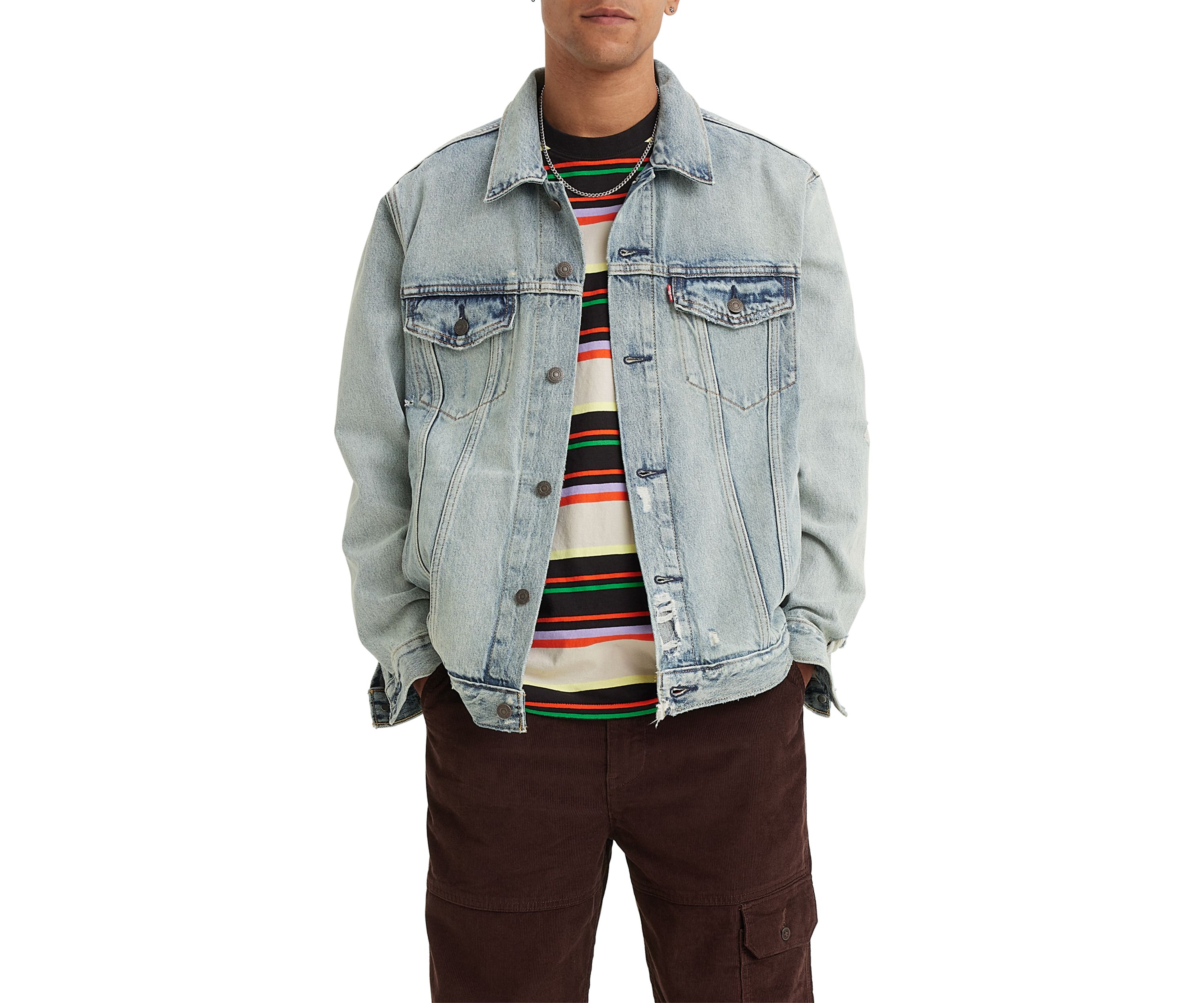 Relaxed Fit Trucker Jacket