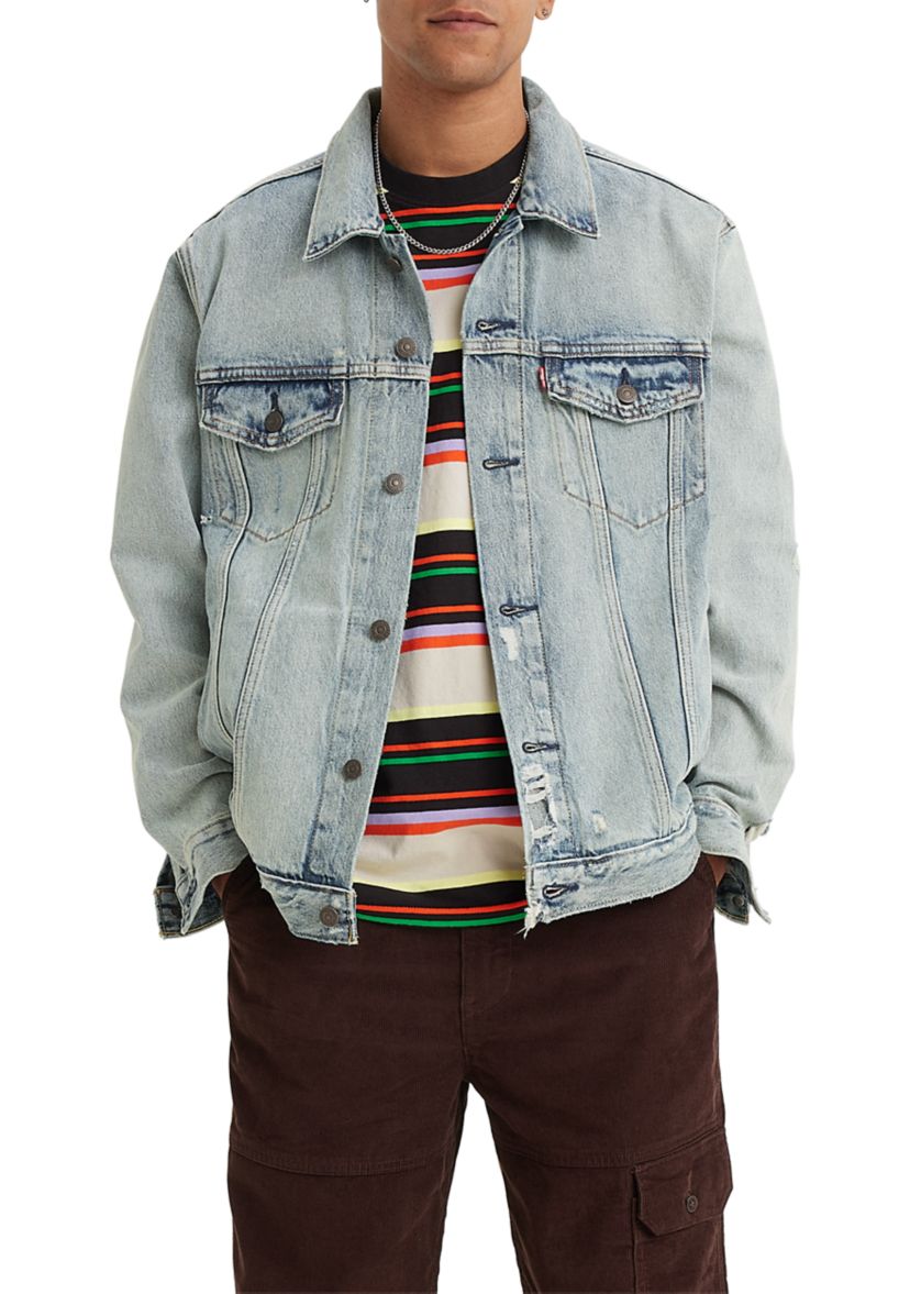 Relaxed Fit Trucker Jacket