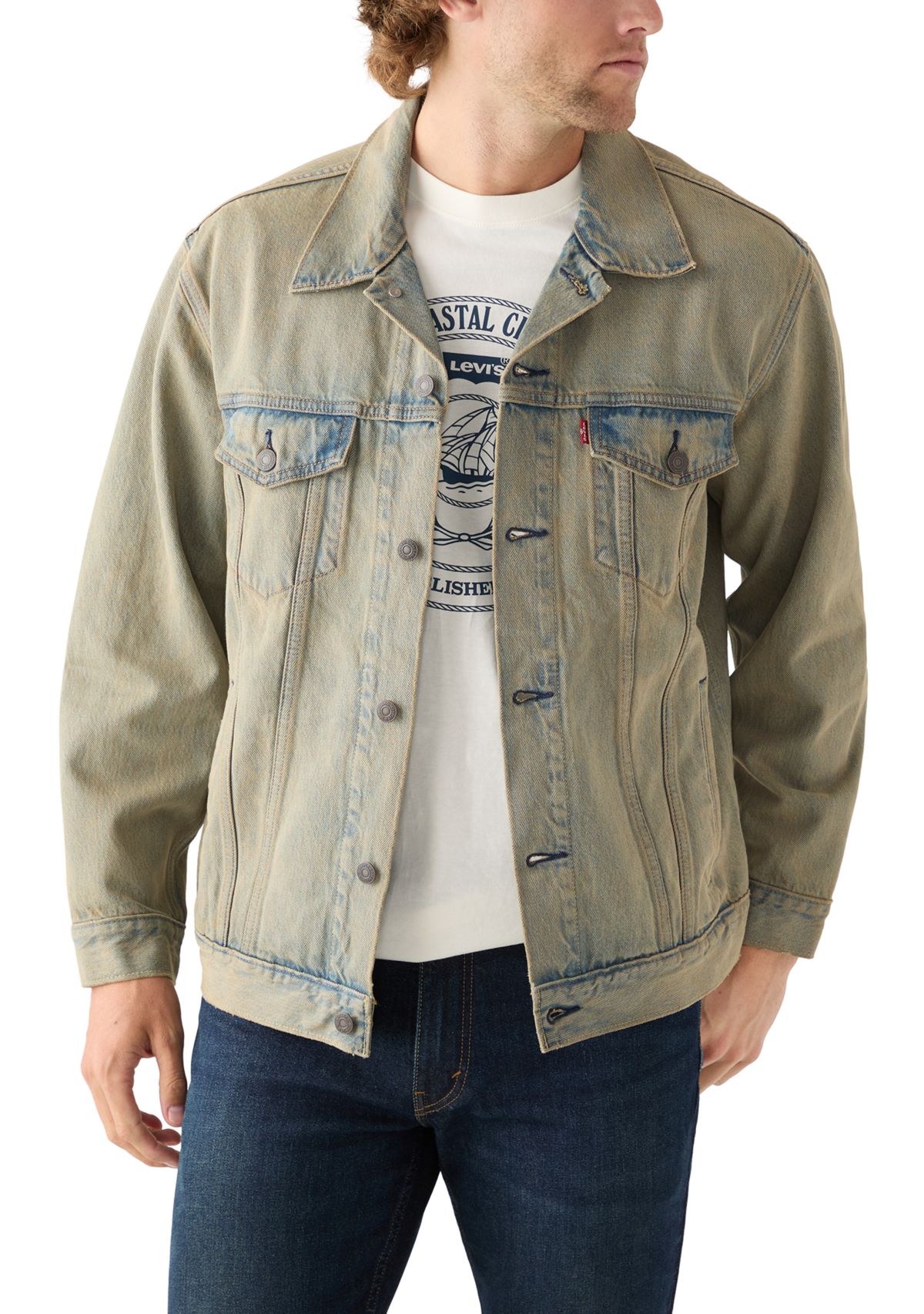 Relaxed Fit Trucker Jacket