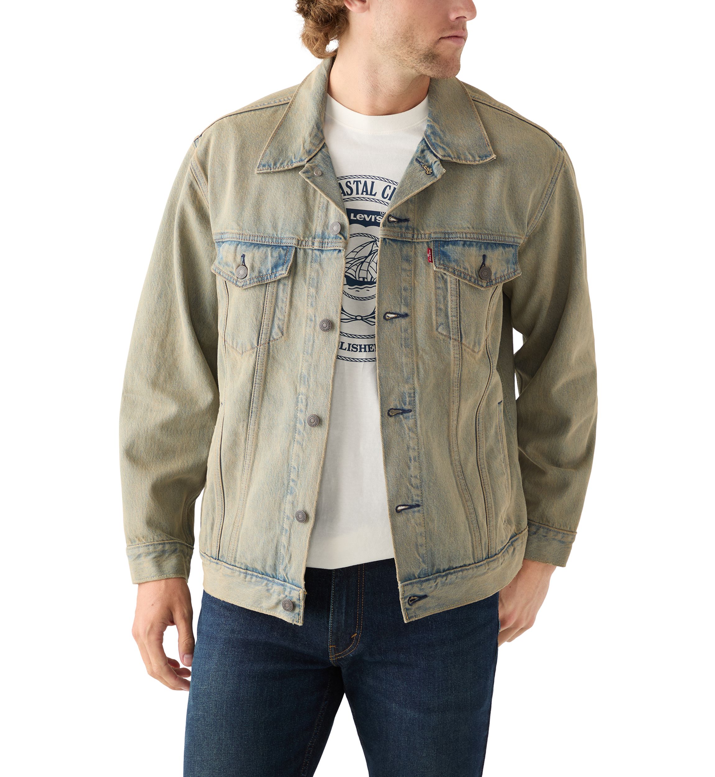Relaxed Fit Trucker Jacket