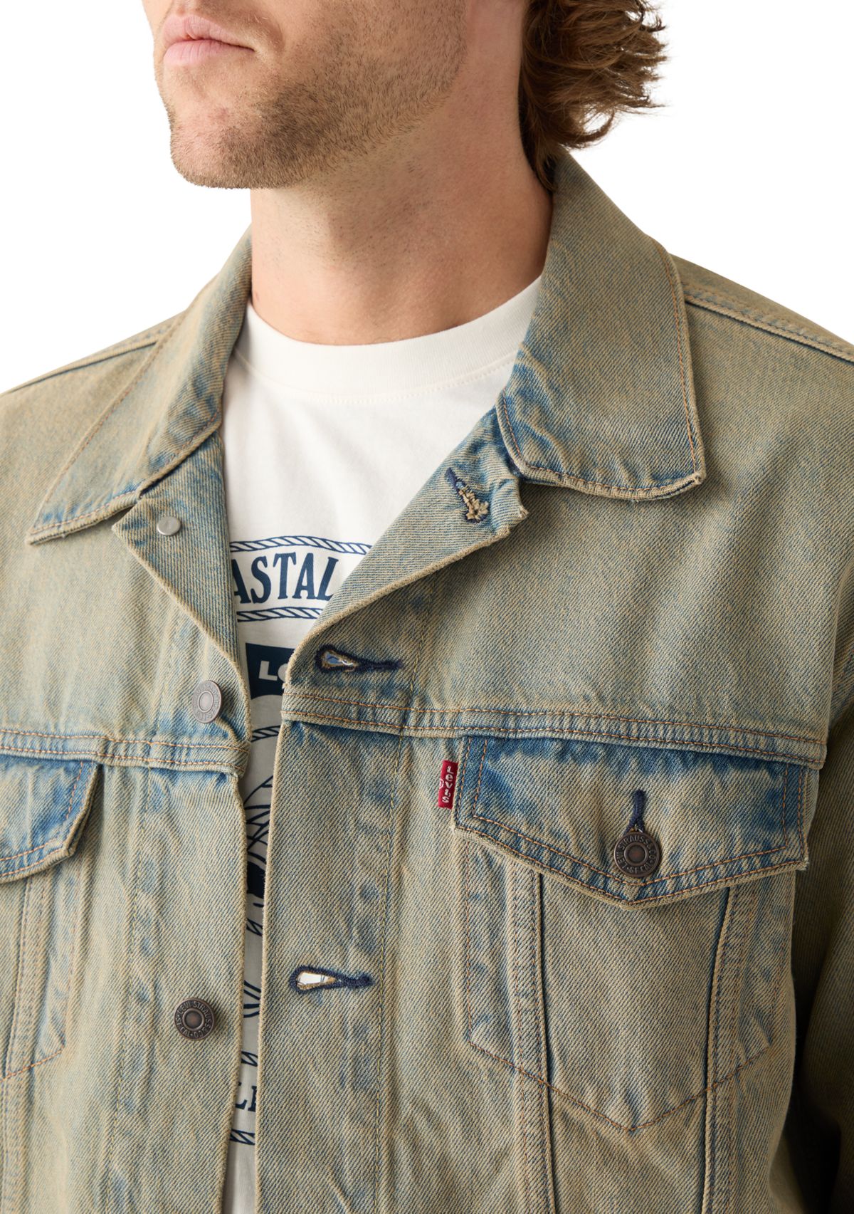 Relaxed Fit Trucker Jacket