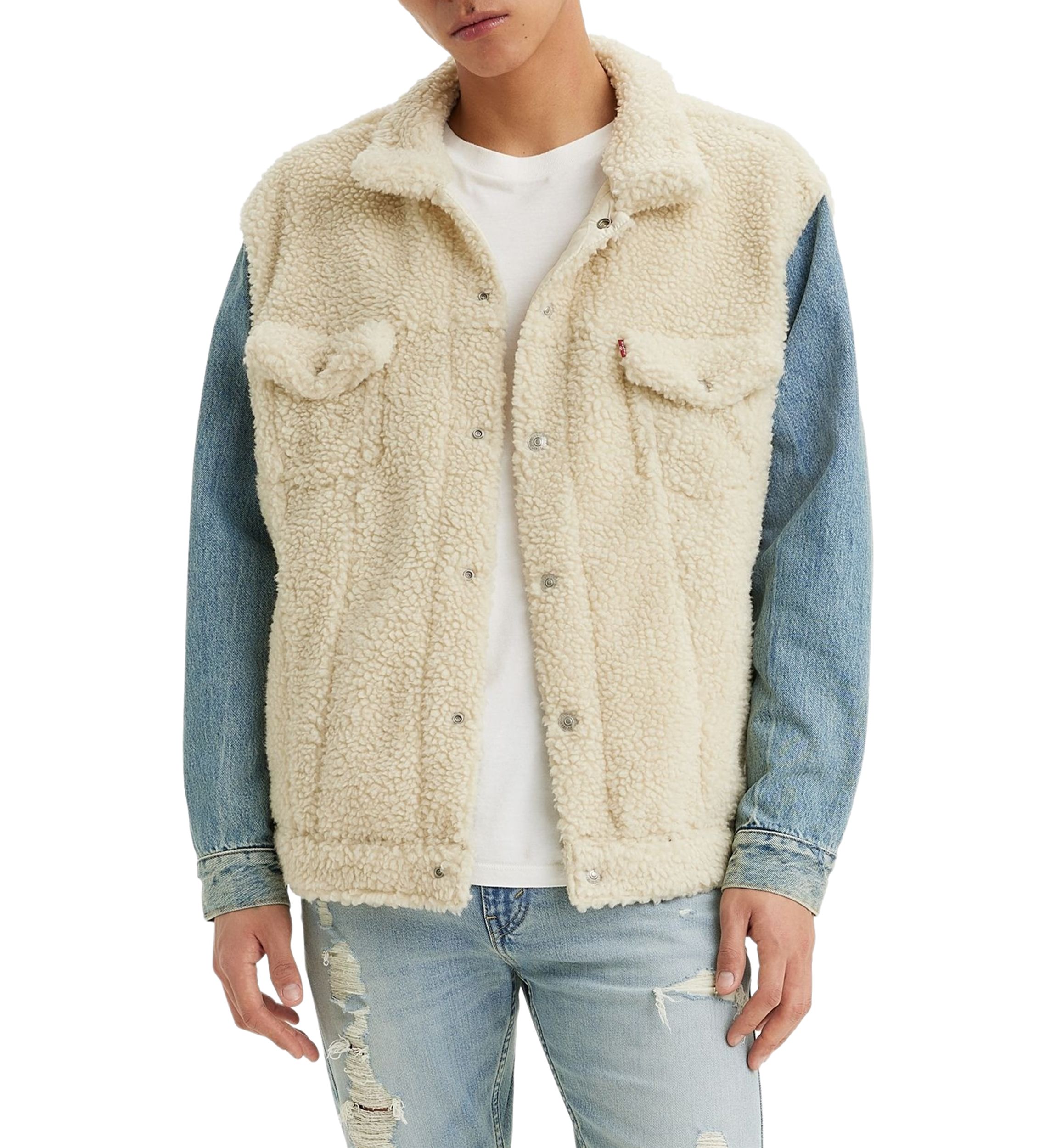 Hybrid Cozy Trucker Jacket
