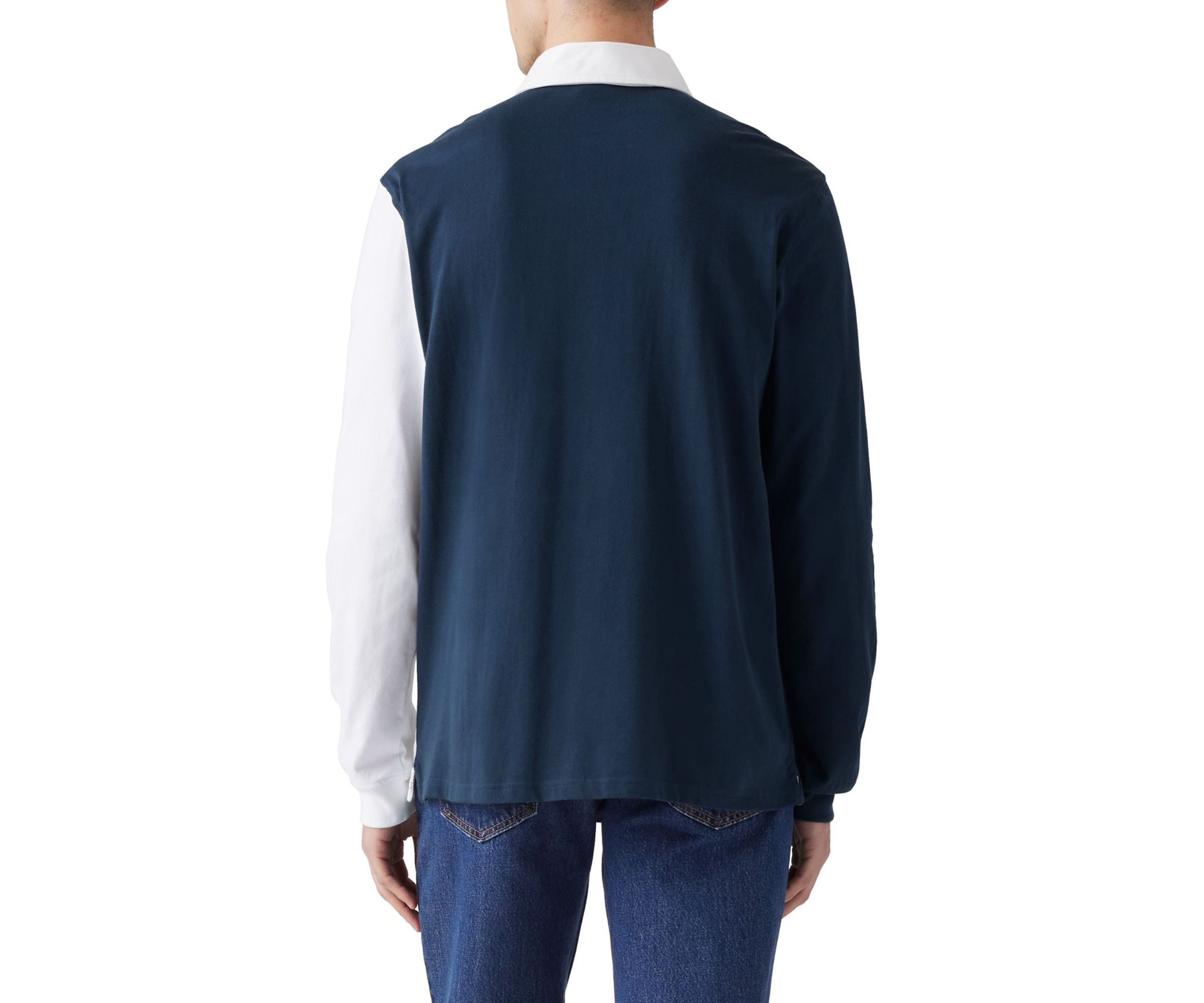 Color Block Rugby Shirt