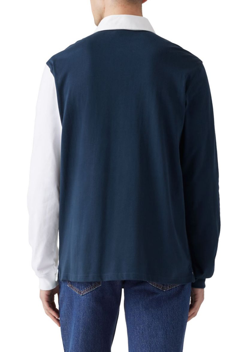 Color Block Rugby Shirt