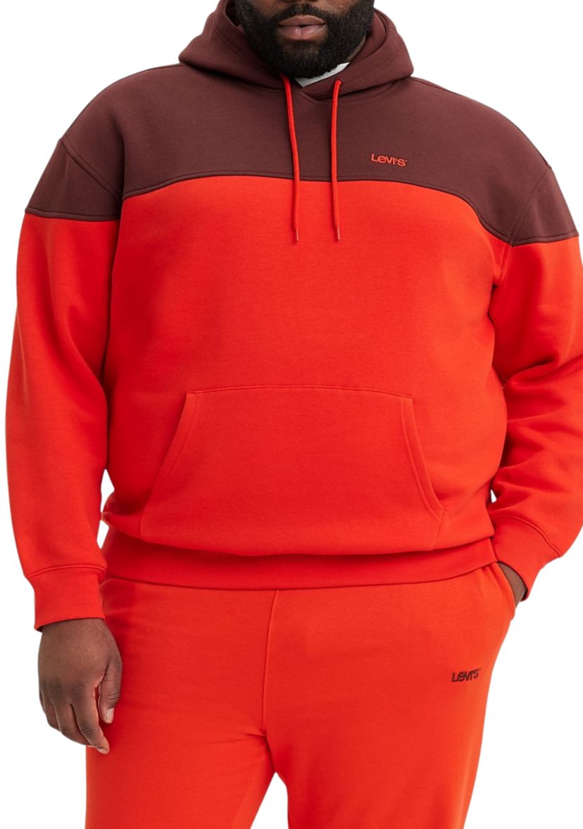 Big & Tall Color Block Hoodie