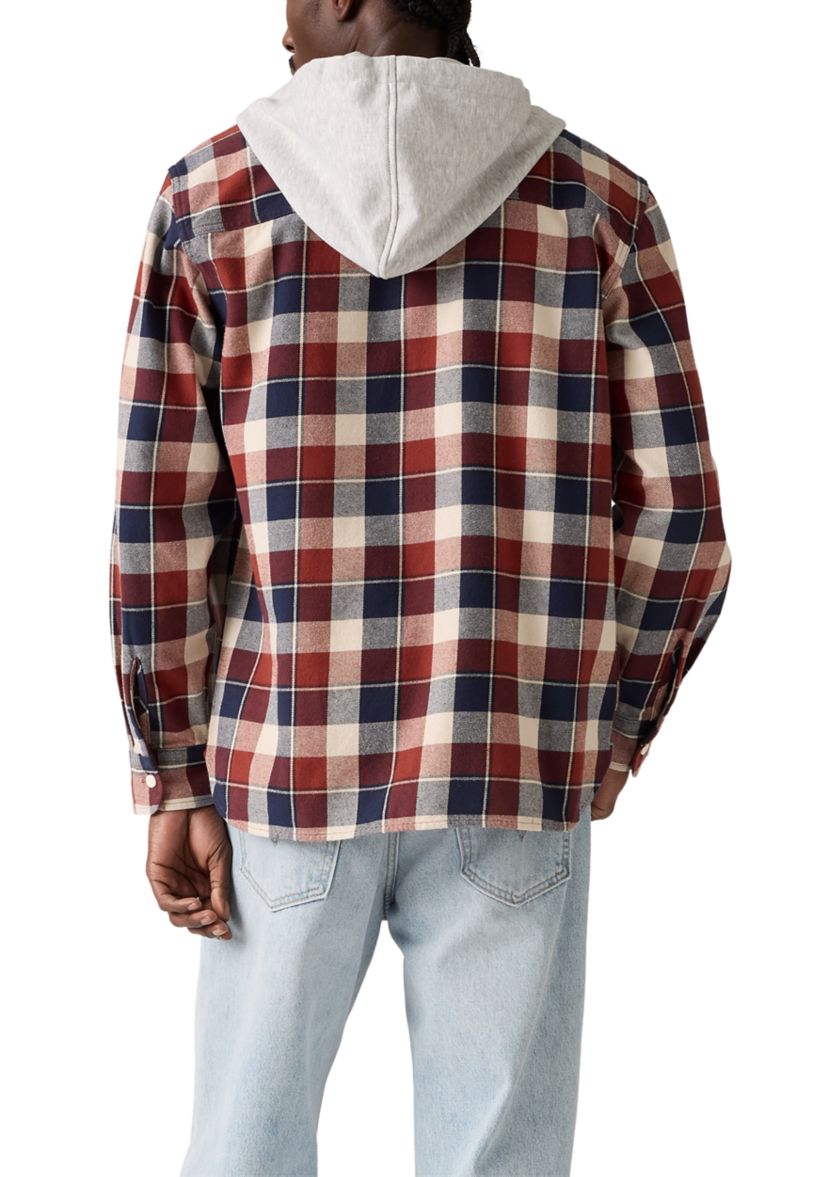 Reeve Plaid Russet Button Down Shirt 