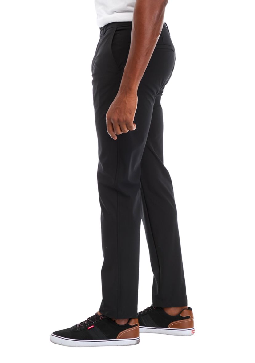 Stretch Solid Chino Pants