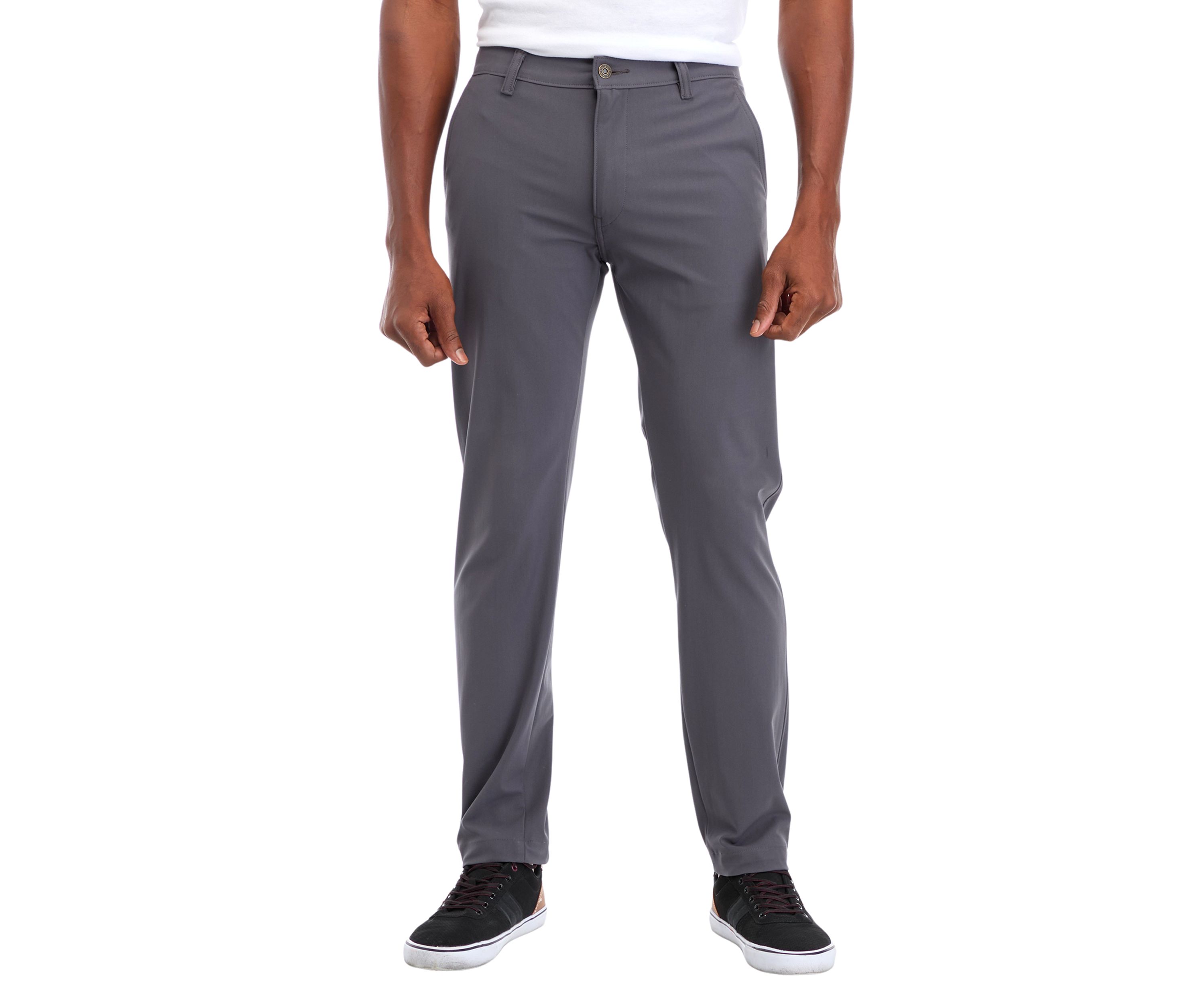   Stretch Solid Chino Pants 