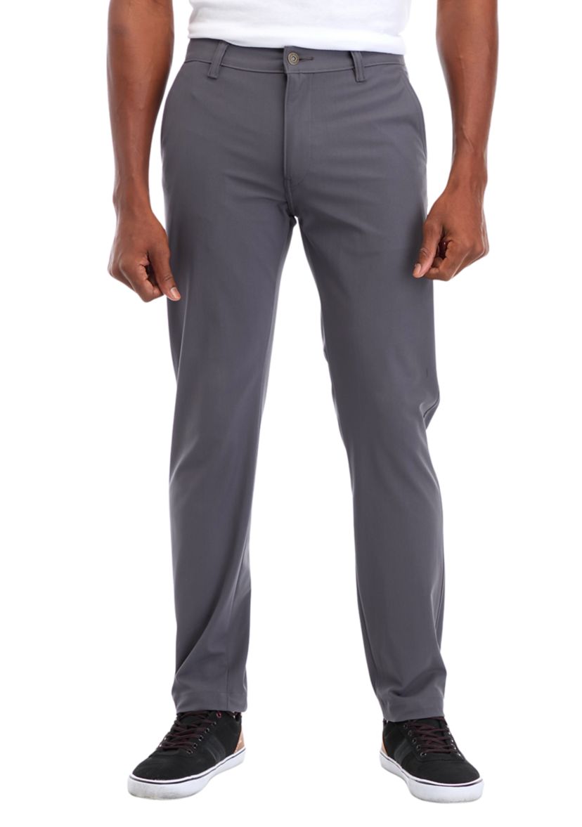   Stretch Solid Chino Pants 