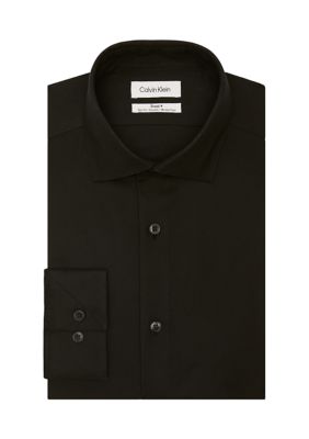 Calvin Klein Men's Big & Tall Steel+ Slim Fit Stretch Wrinkle Free Dress Shirt
